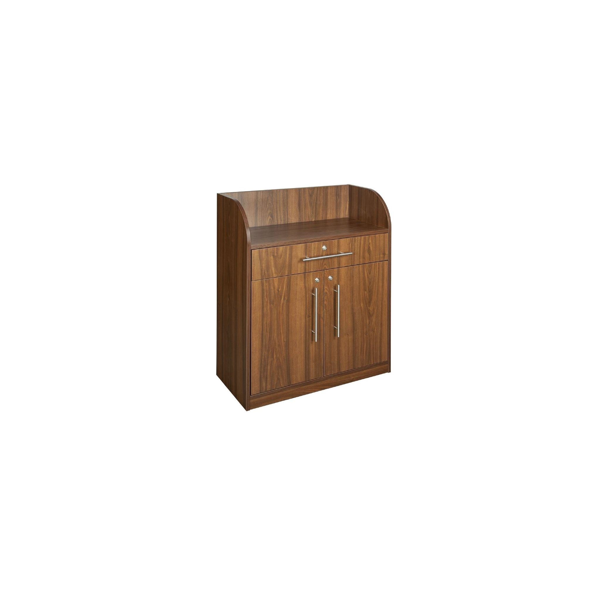 Non Branded FW547 Dumbwaiter Walnut Finish