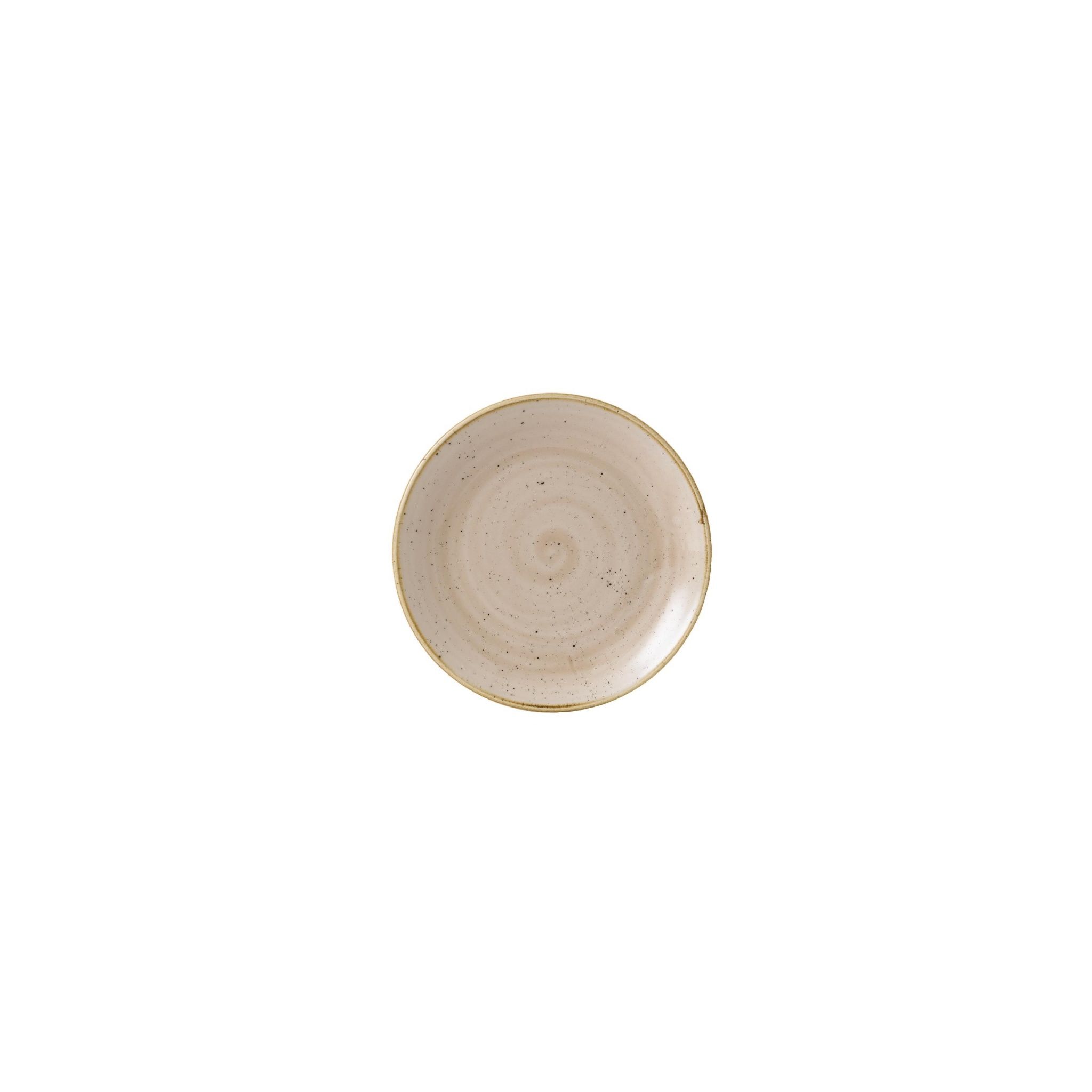 Churchill Stonecast GR937 Coupe Plates Nutmeg Cream 165mm (Pack of 12)