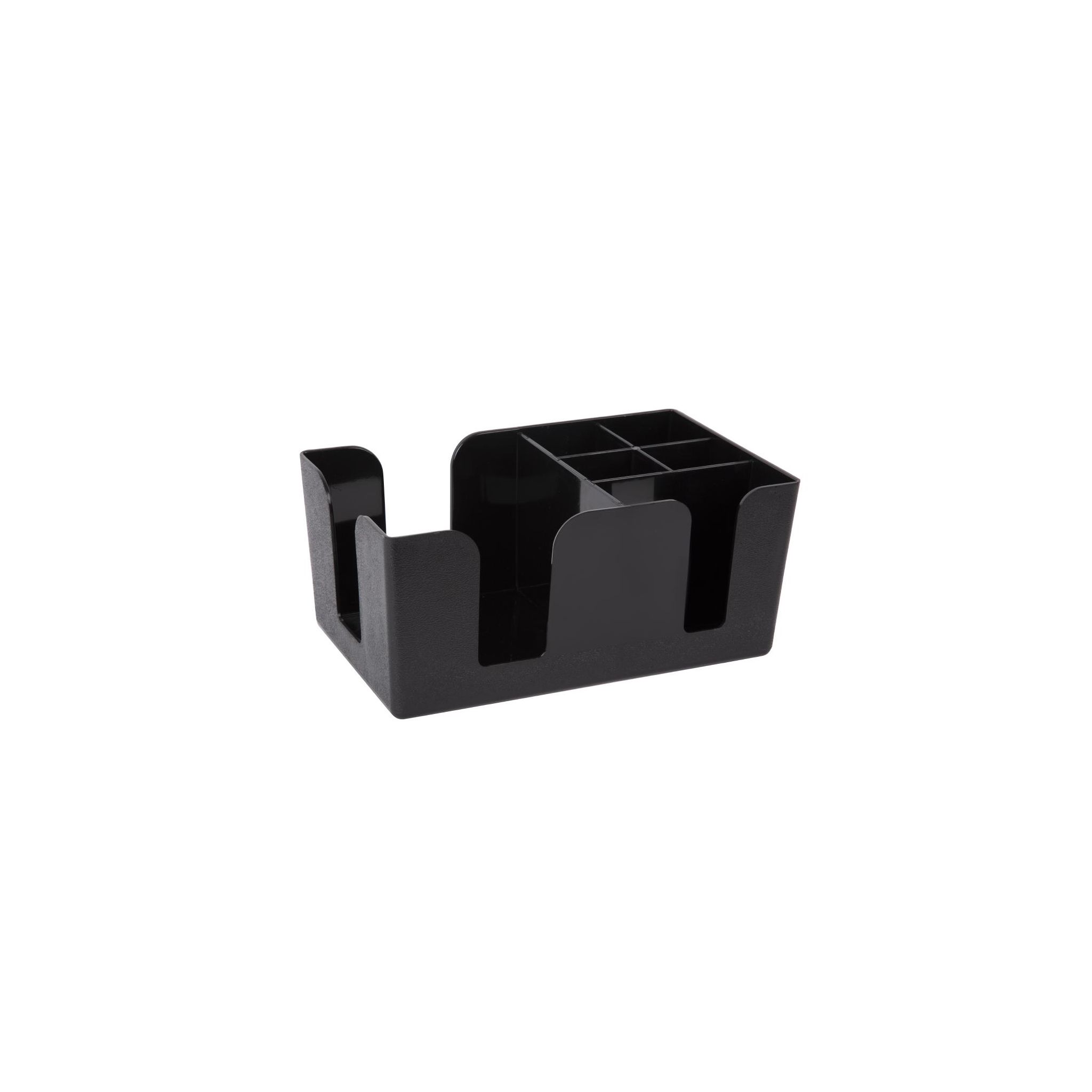 Olympia Kristallon F980 Plastic Bar Caddy Black