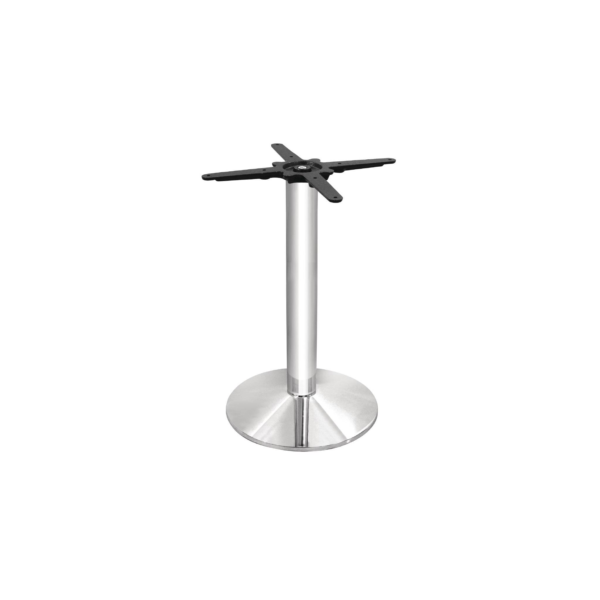 Bolero CD214 Round Tulip Table Base Chrome