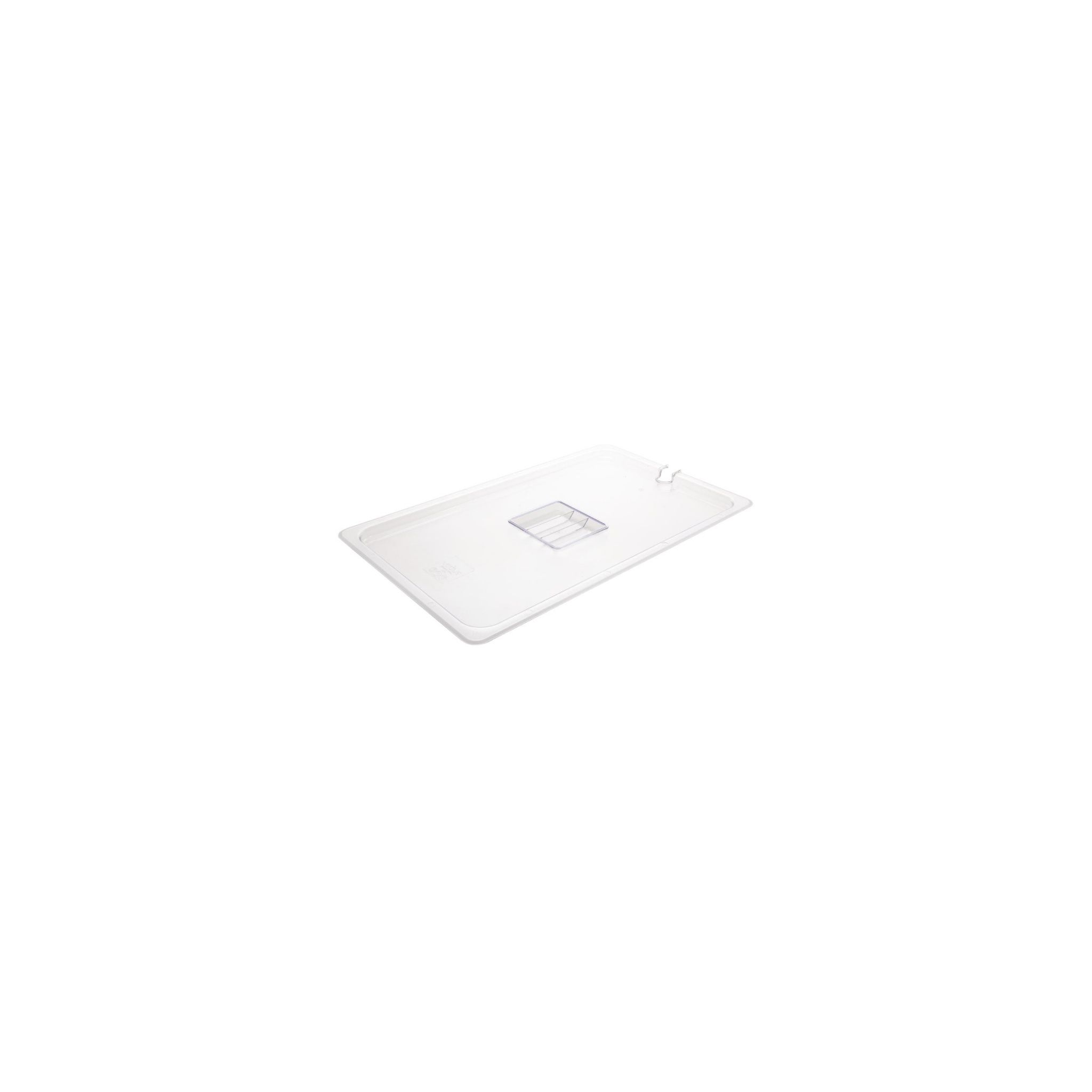 Vogue U253 Polycarbonate 1/4 Gastronorm Lid Notched
