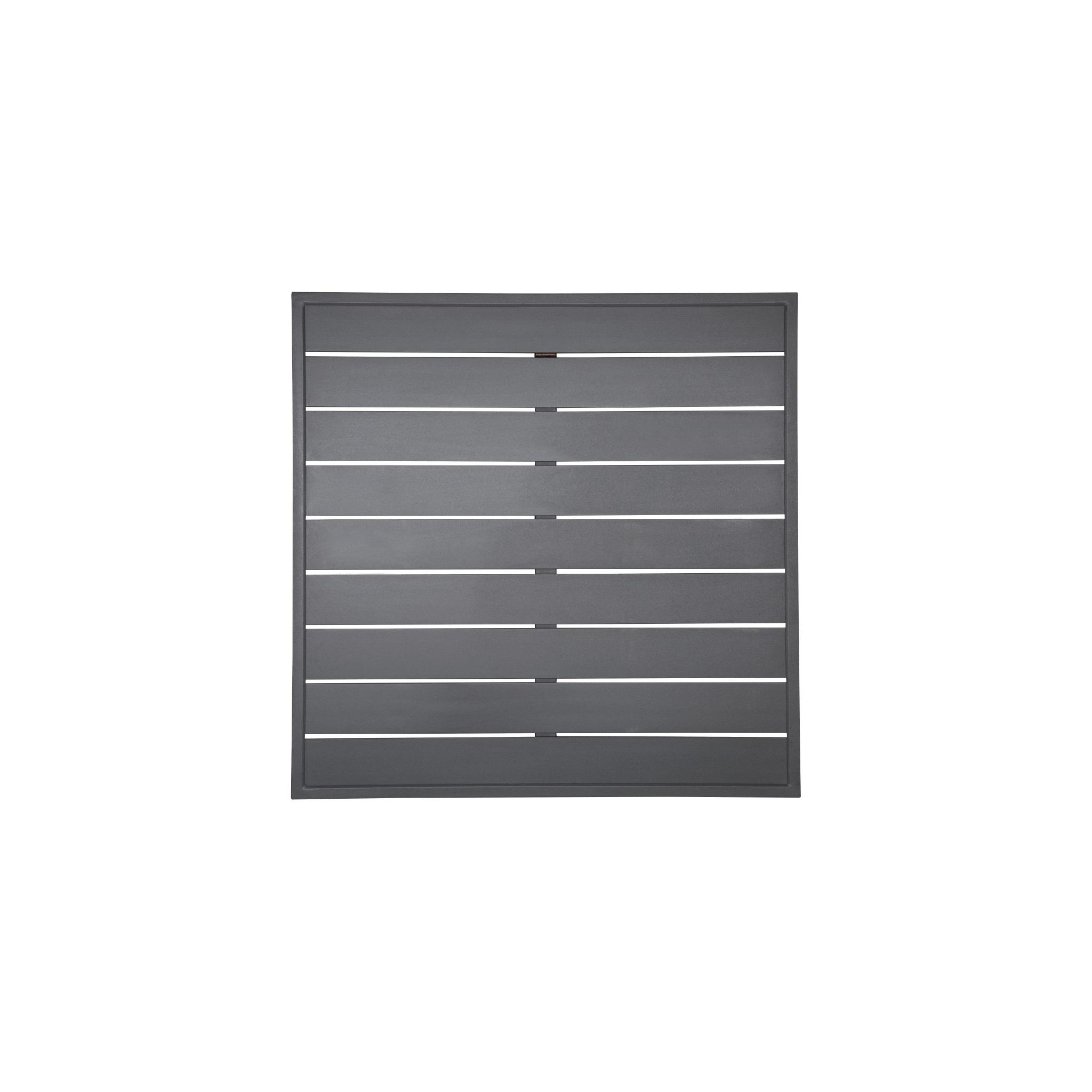 Bolero FW597 Pre-drilled Square Table Top Dark Grey 700mm