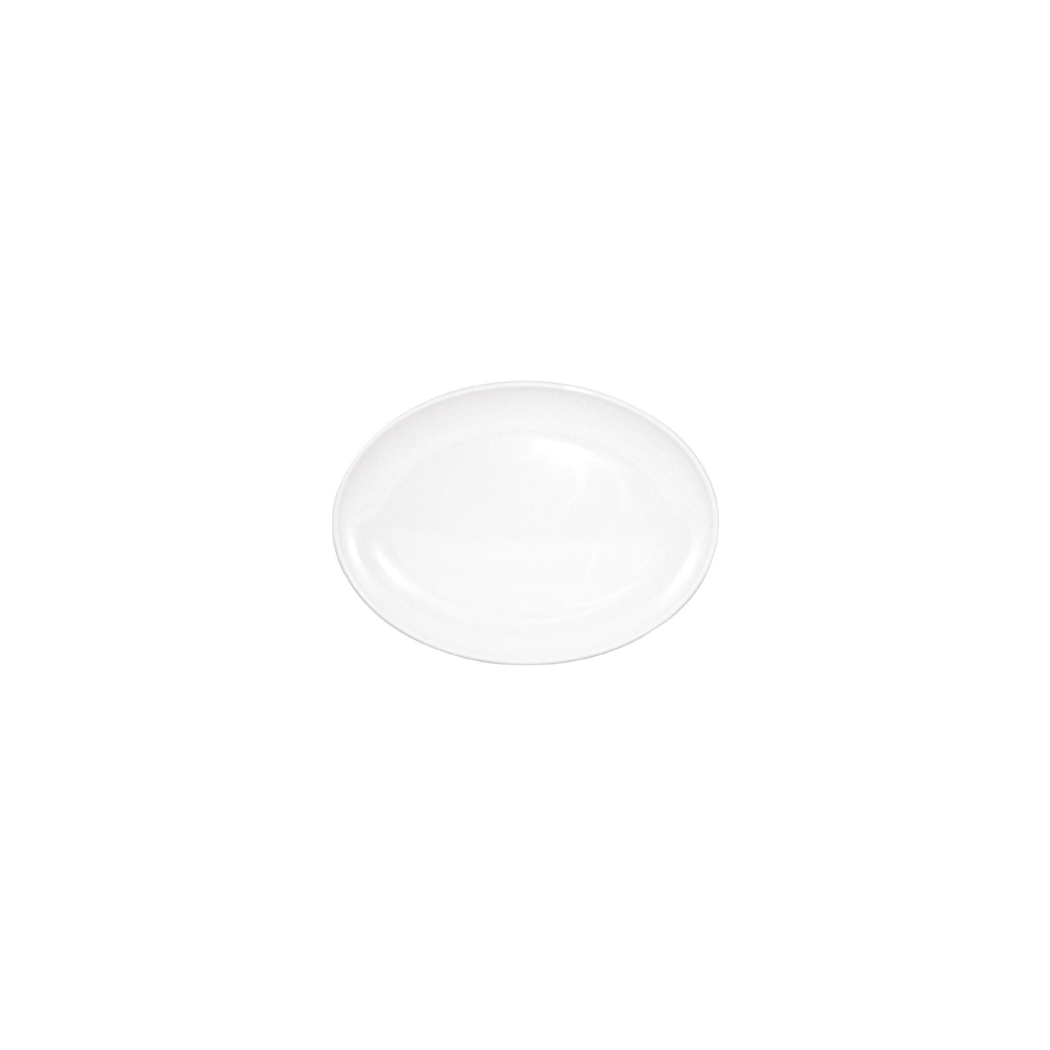 Olympia Kristallon CD296 Melamine Oval Coupe Plate 225mm (Pack of 6)