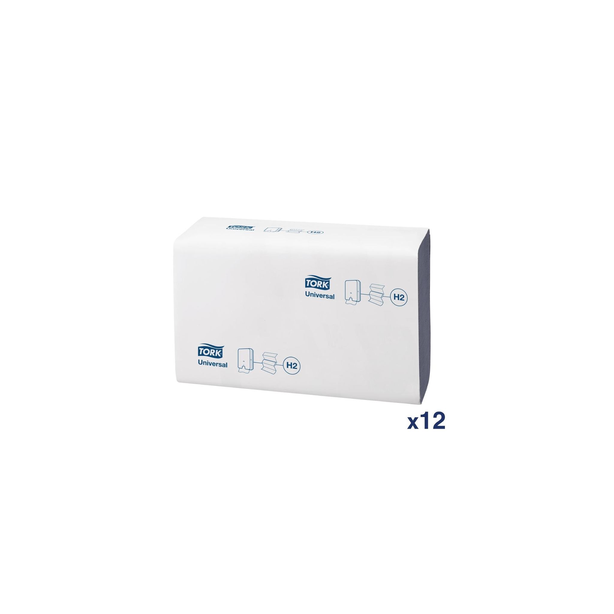 Tork Y038 Z Fold Paper Hand Towels Blue 1-Ply (Pack of 250 Sheets)