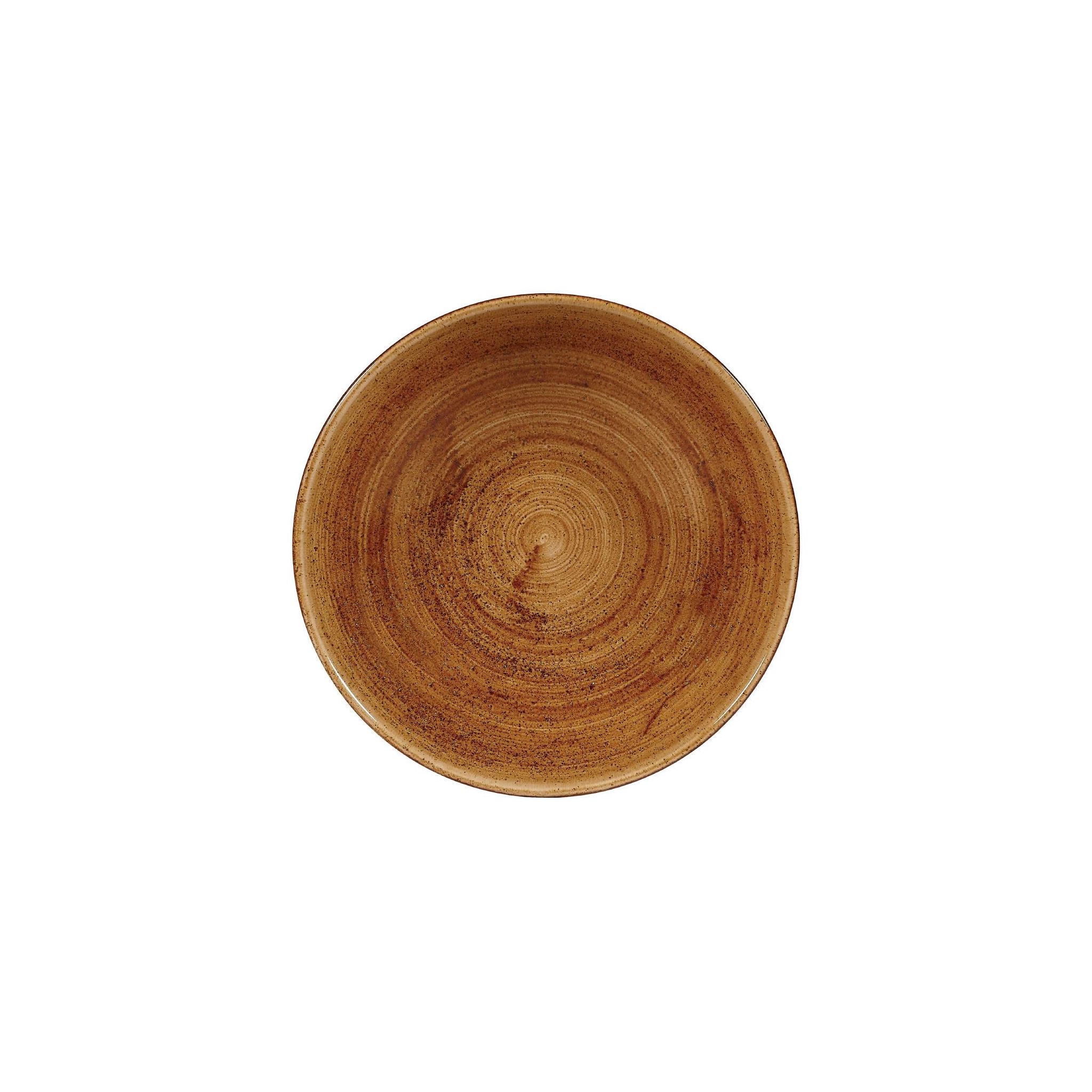 Churchill Stonecast Patina FA601 Coupe Bowls Vintage Copper 15oz 182mm (Pack of 12)
