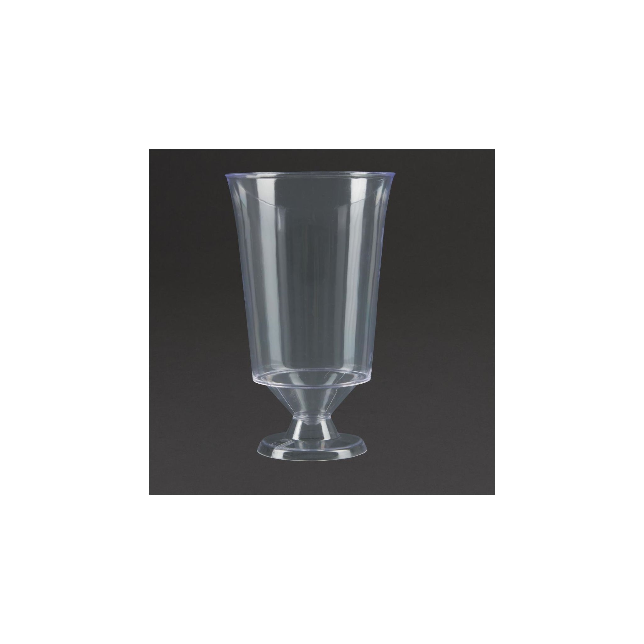 eGreen T644 Disposable Wine Glasses 175ml (Pack of 10)