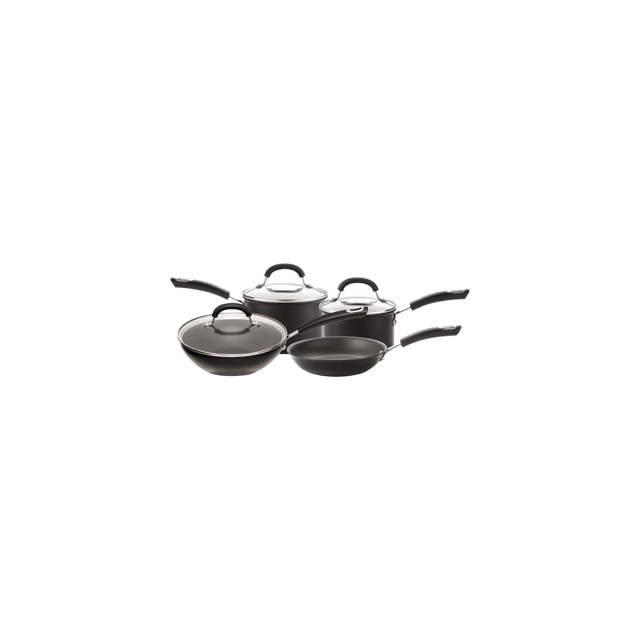 Circulon Total Hard FT627 Anodised Aluminium Non-Stick Pans (Pack of 4)
