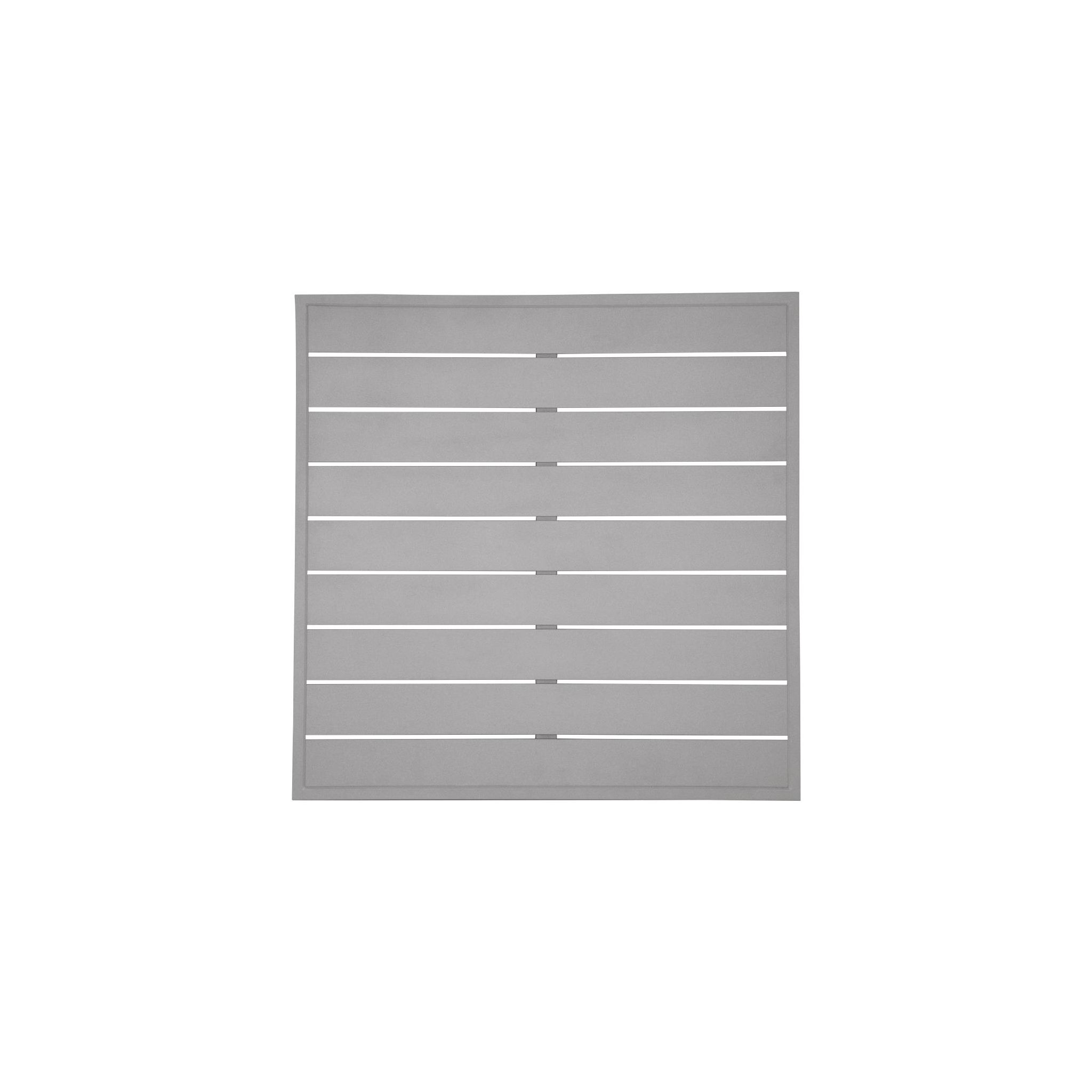 Bolero FW598 Pre-drilled Square Table Top Light Grey 700mm