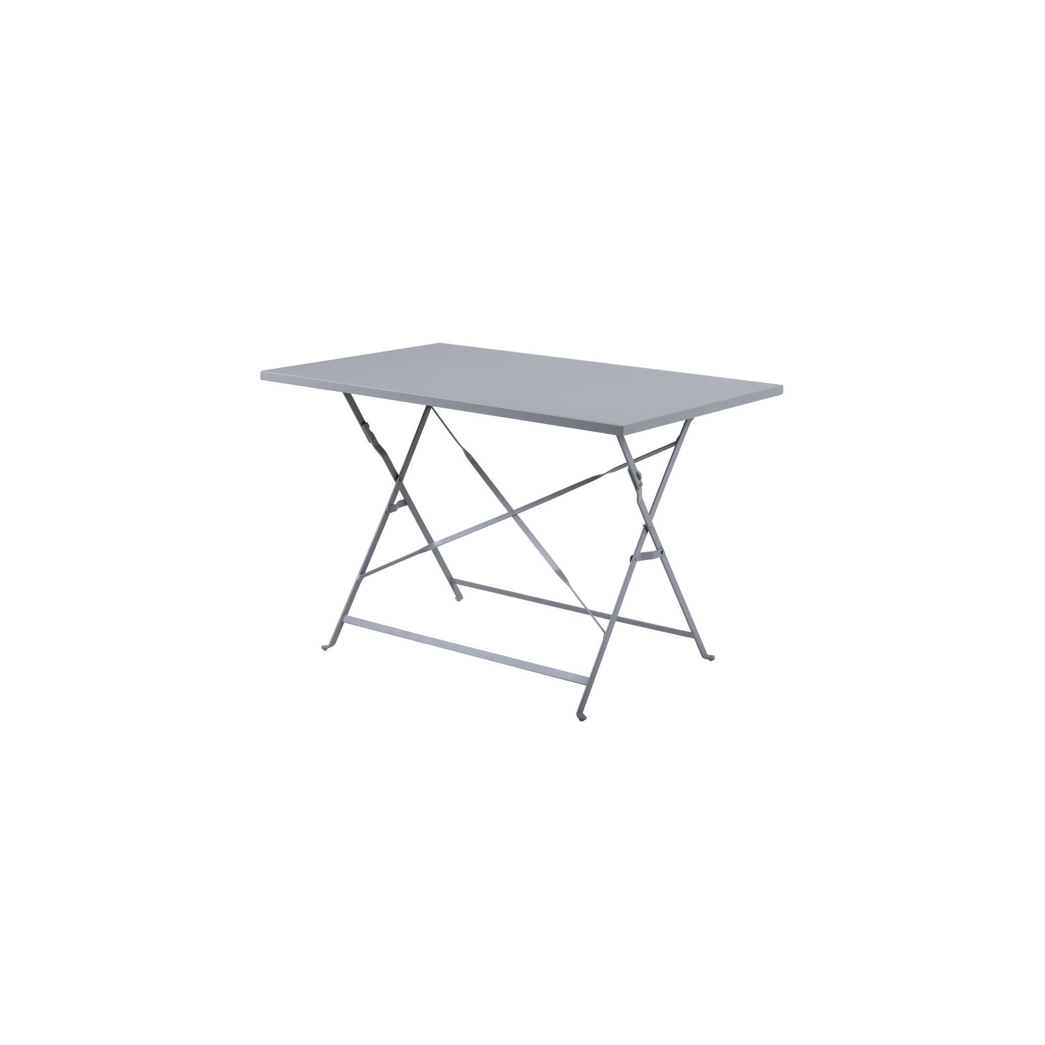 Bolero Perth CH969 Pavement Style Folding Table Grey