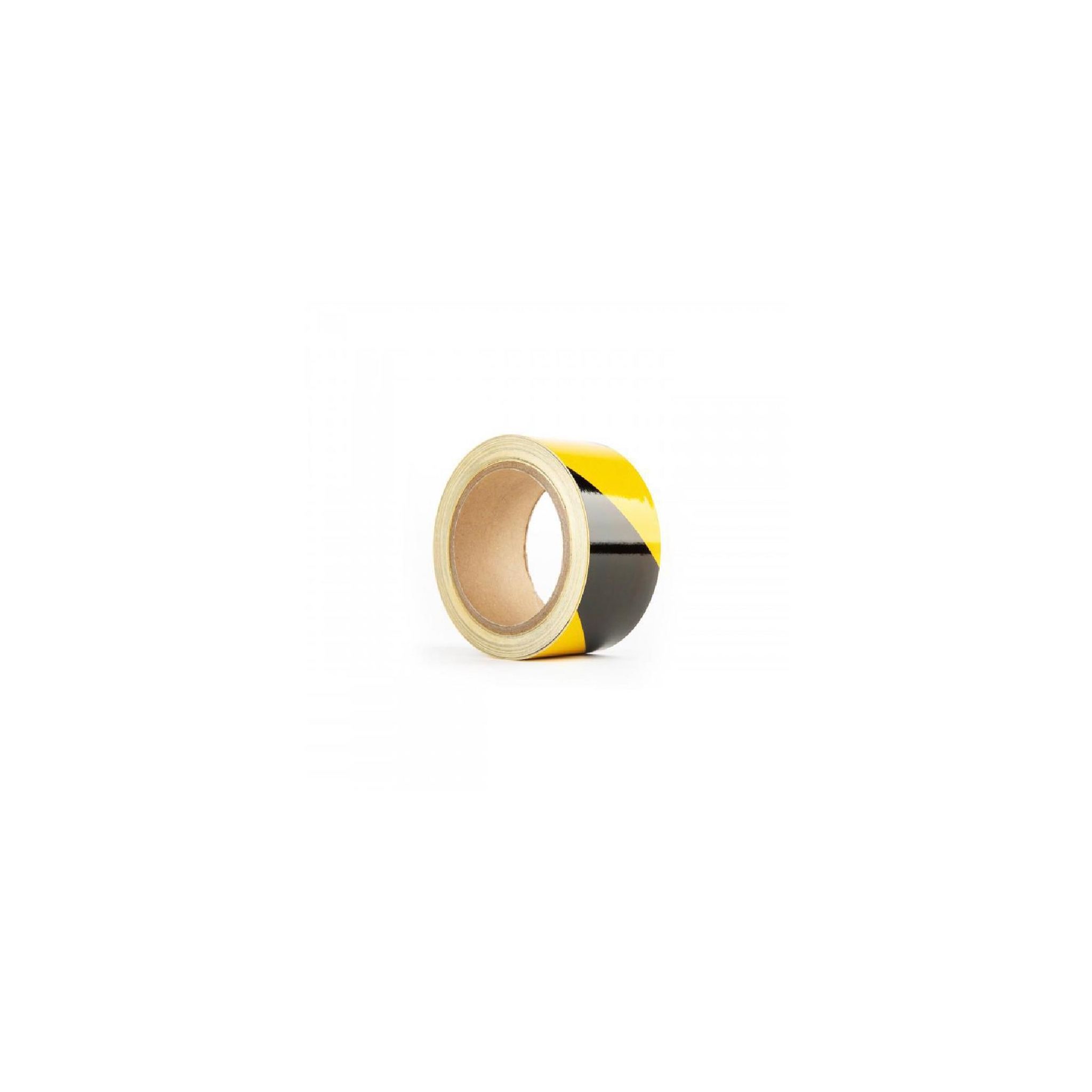Non Branded DF498 Black and Yellow Hazard Tape 66m