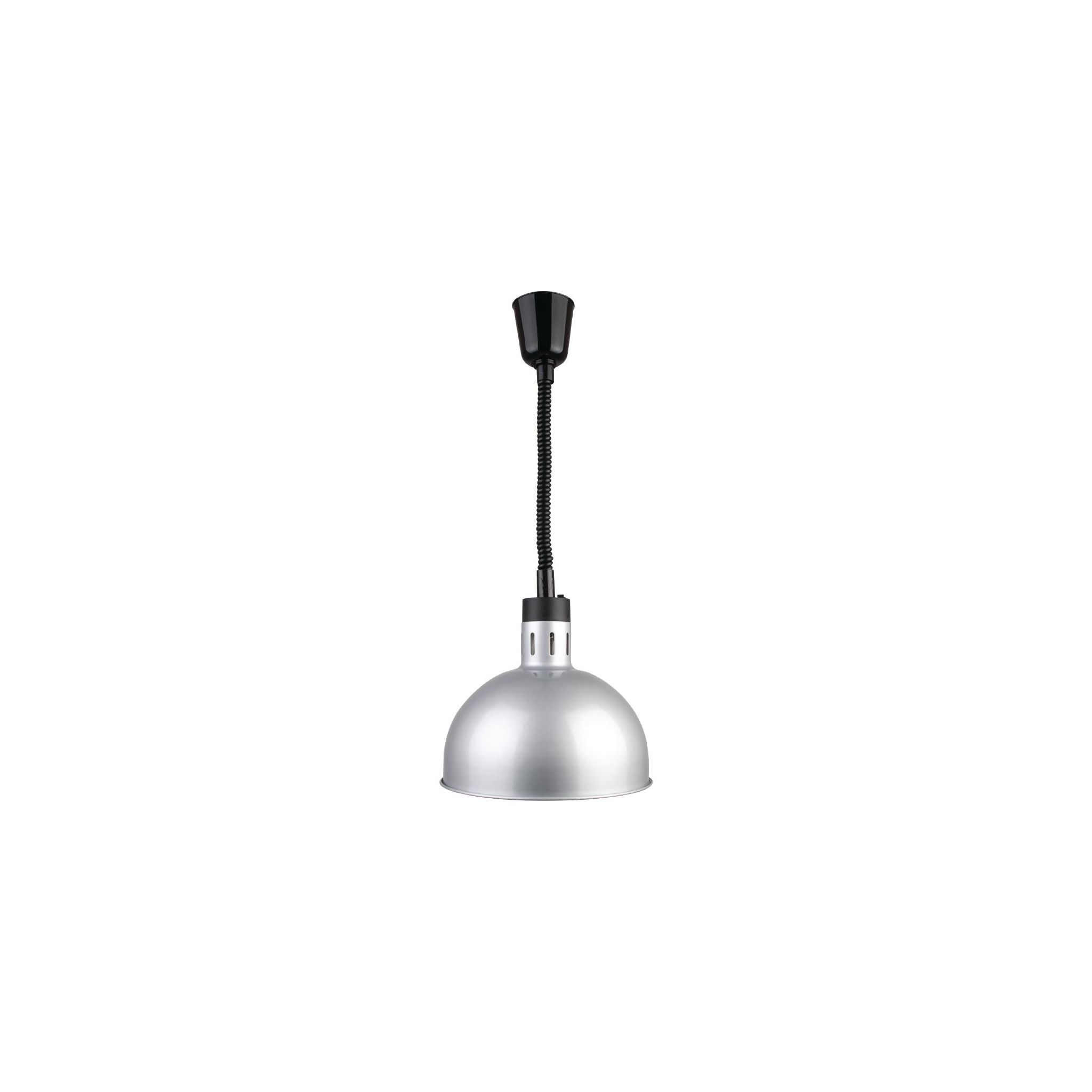 Buffalo DY461 Retractable Dome Heat Shade Silver Finish
