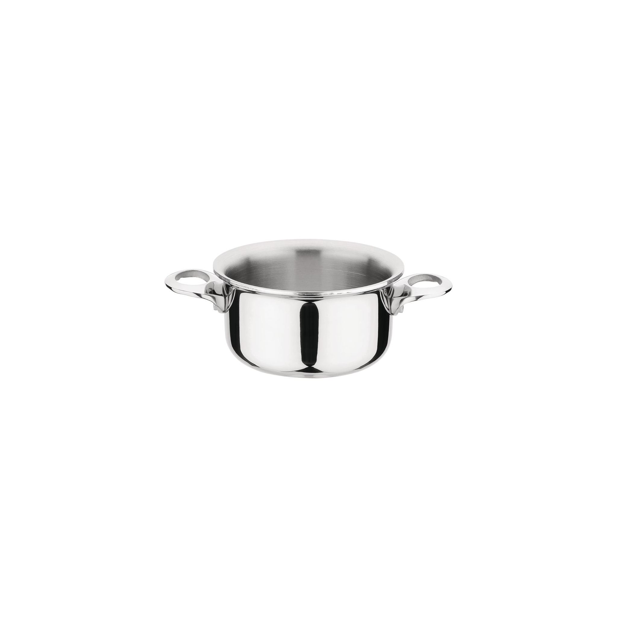 Vogue GG026 Stainless Steel & Aluminium Tri-Wall Mini Casserole Pan 100mm