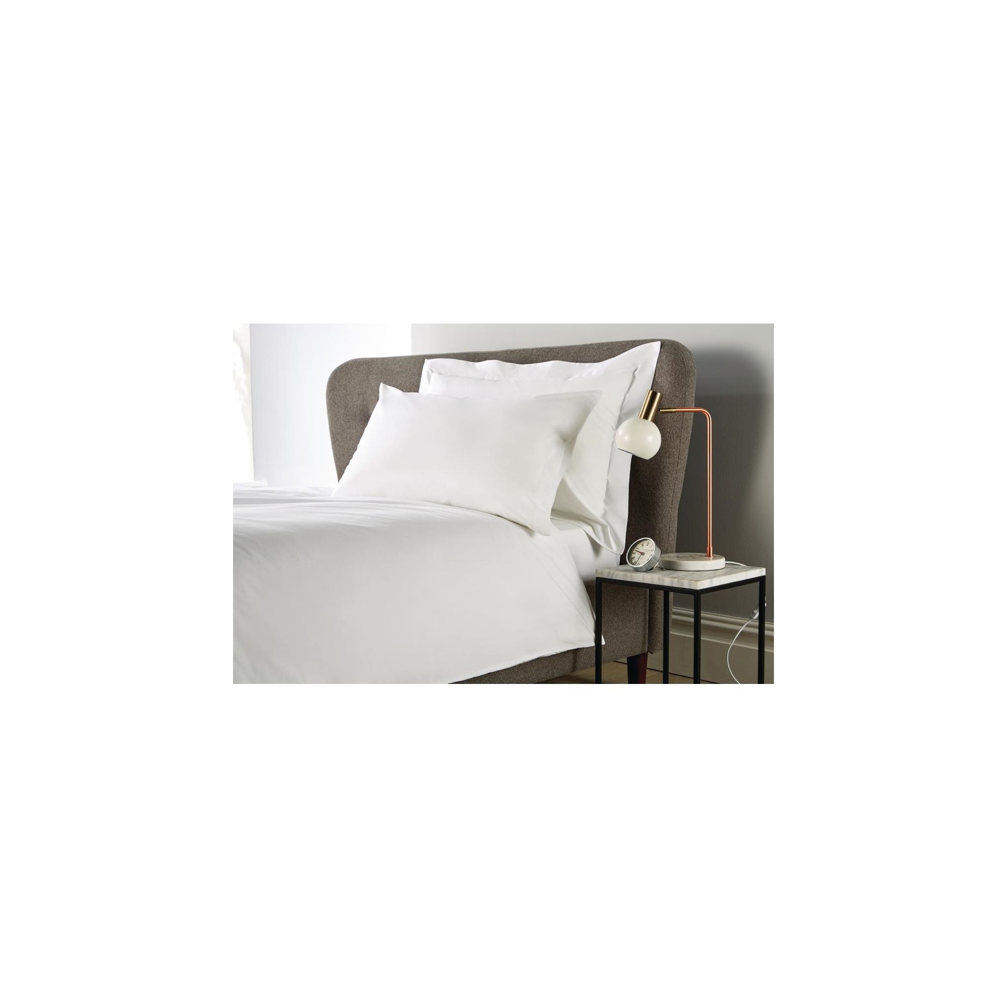 Mitre Eco HD228 Pillowcase White - Oxford 60 x 920mm (Pack of 2)