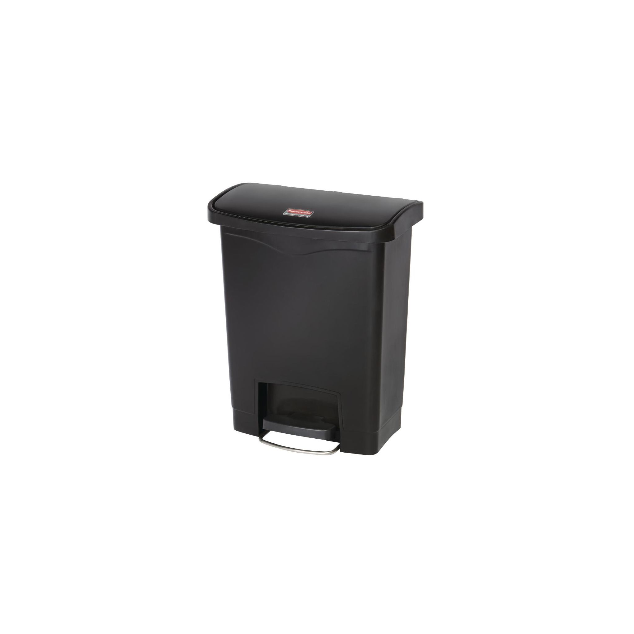 Rubbermaid GL022 Slim Step on Front Pedal Black 30Ltr