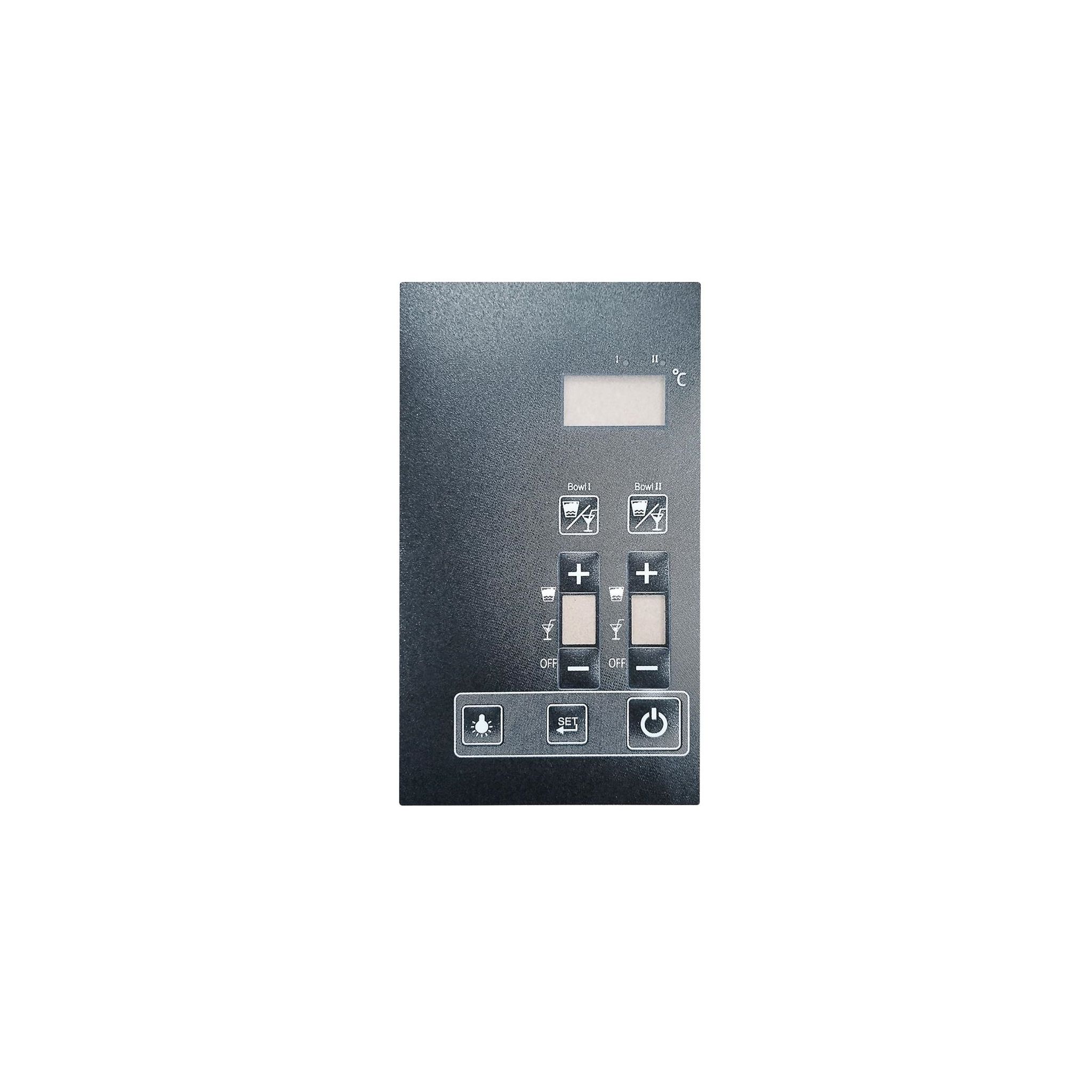 Polar AK656 Control Panel Sticker for DB332 Slush Machine