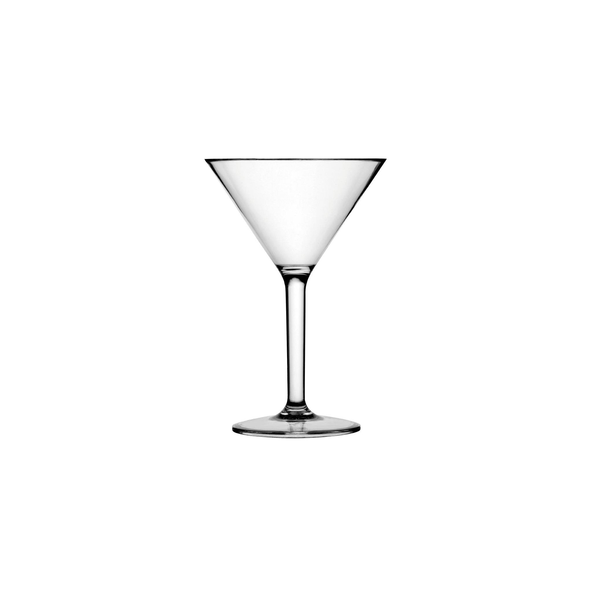 Utopia DM593 Plastic Martini Glasses 170ml (Pack of 12)