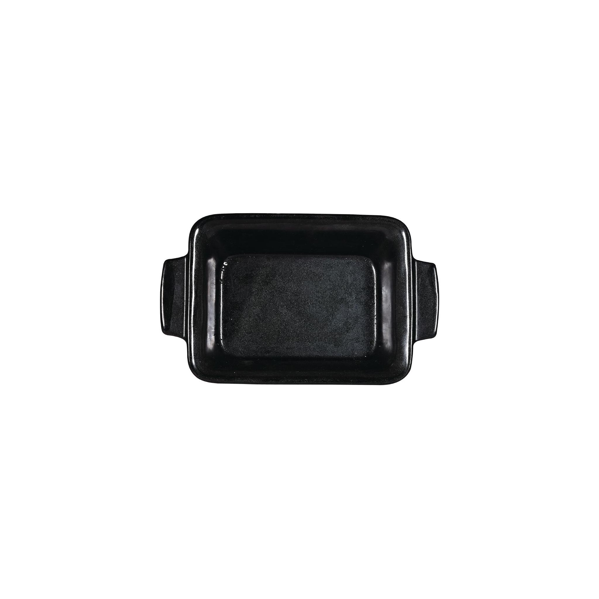 Churchill Art de Cuisine Igneous Stoneware DY787 Black Rectangle Dishes 170mm (Pack of 6)