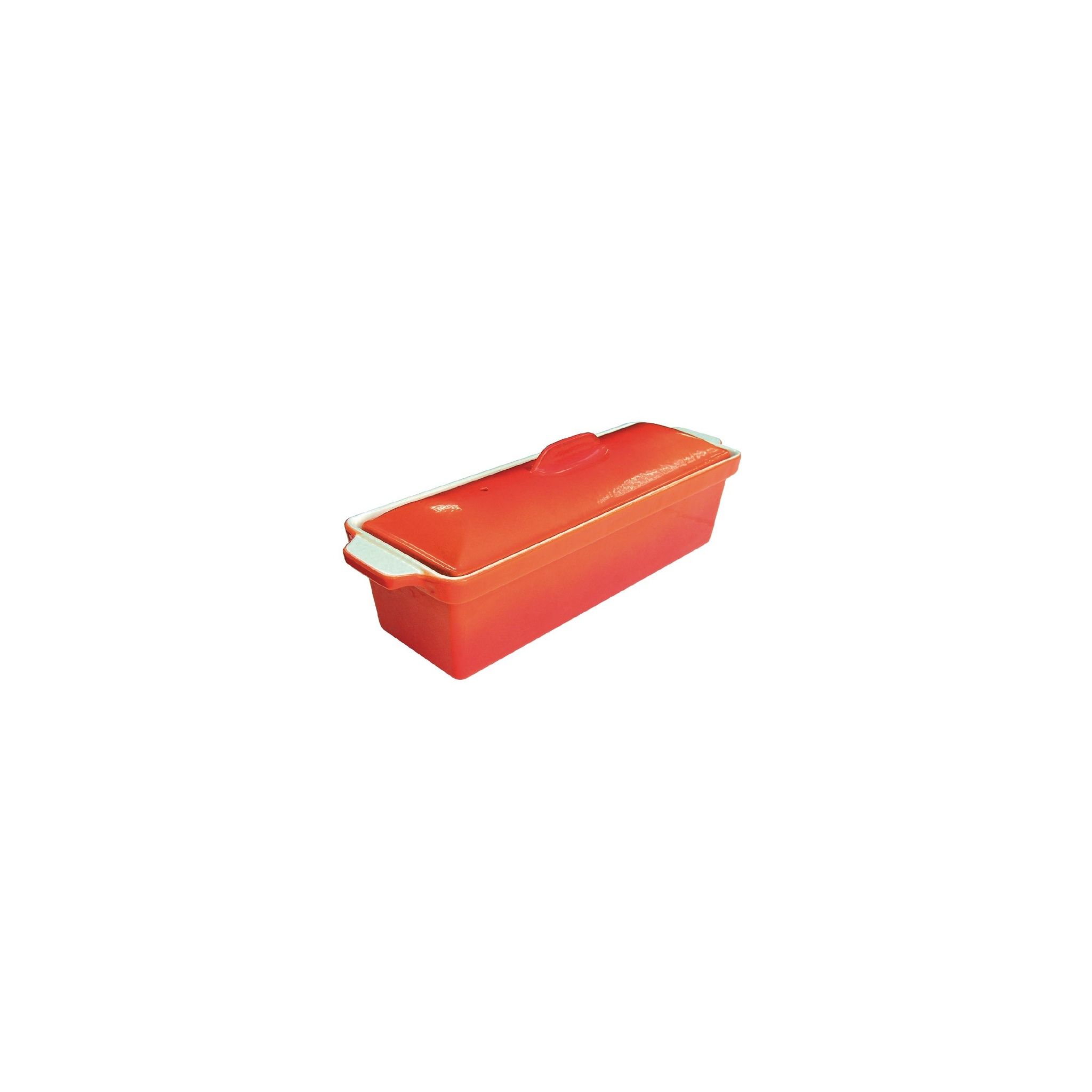 Vogue W456 Orange Cast Iron Pate Terrine Mould 1.7 Ltr