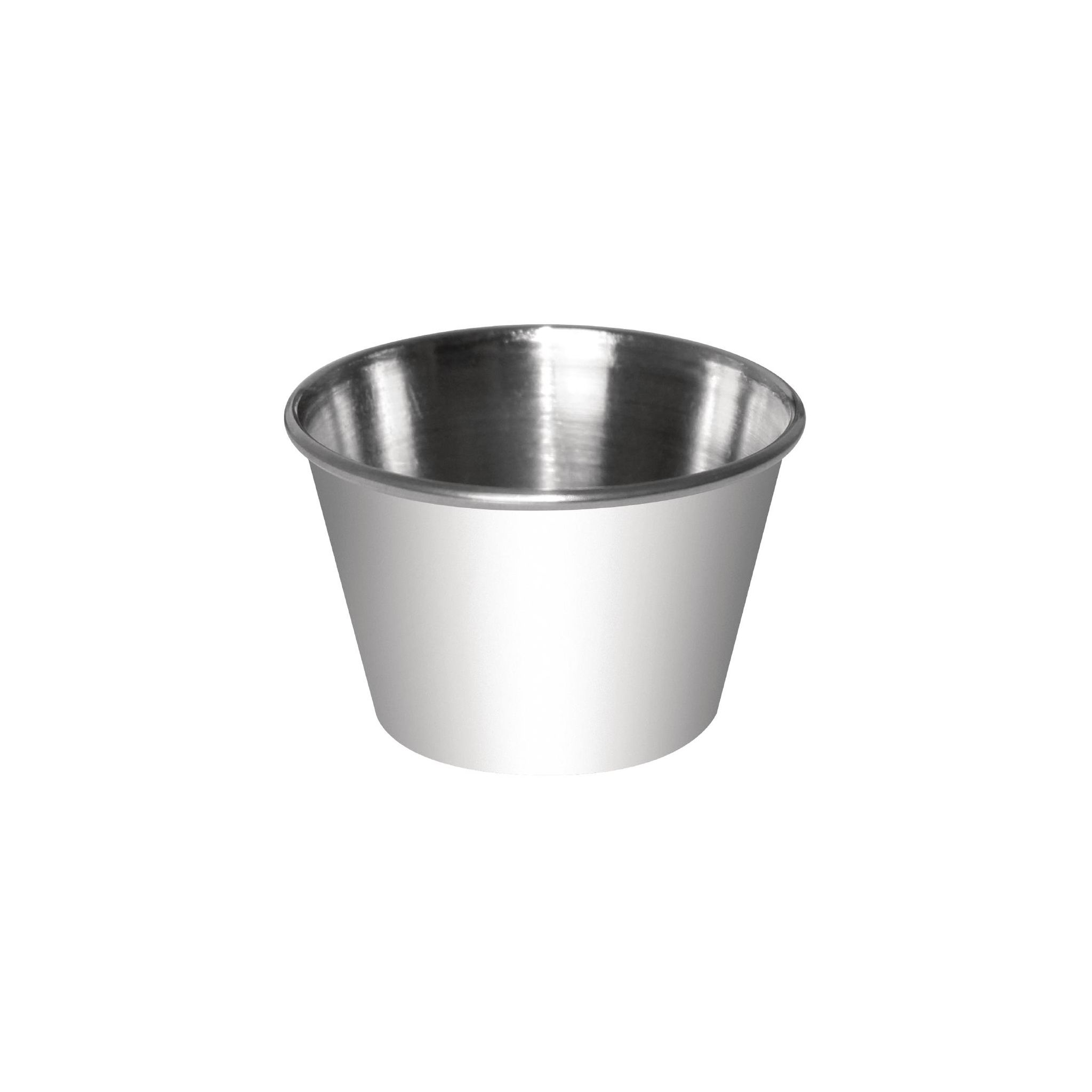 Olympia GG878 Stainless Steel Sauce Cups 70ml (Pack of 12)
