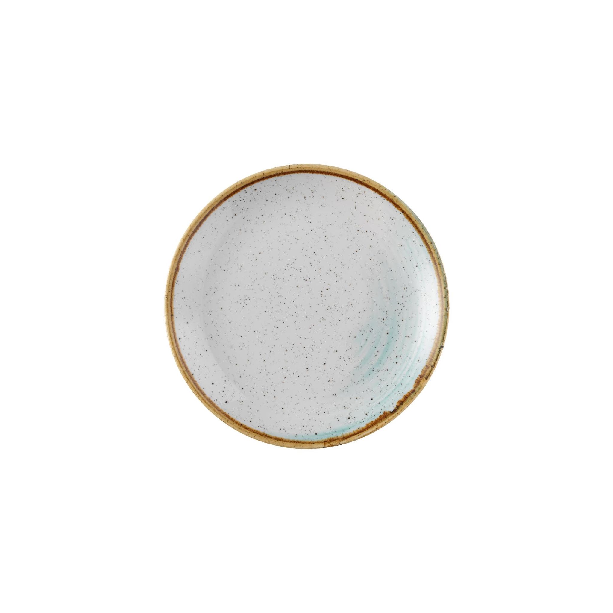 Churchill Stonecast Accents Evolve FS859 Coupe Plates Duck egg 165mm (Pack of 12)