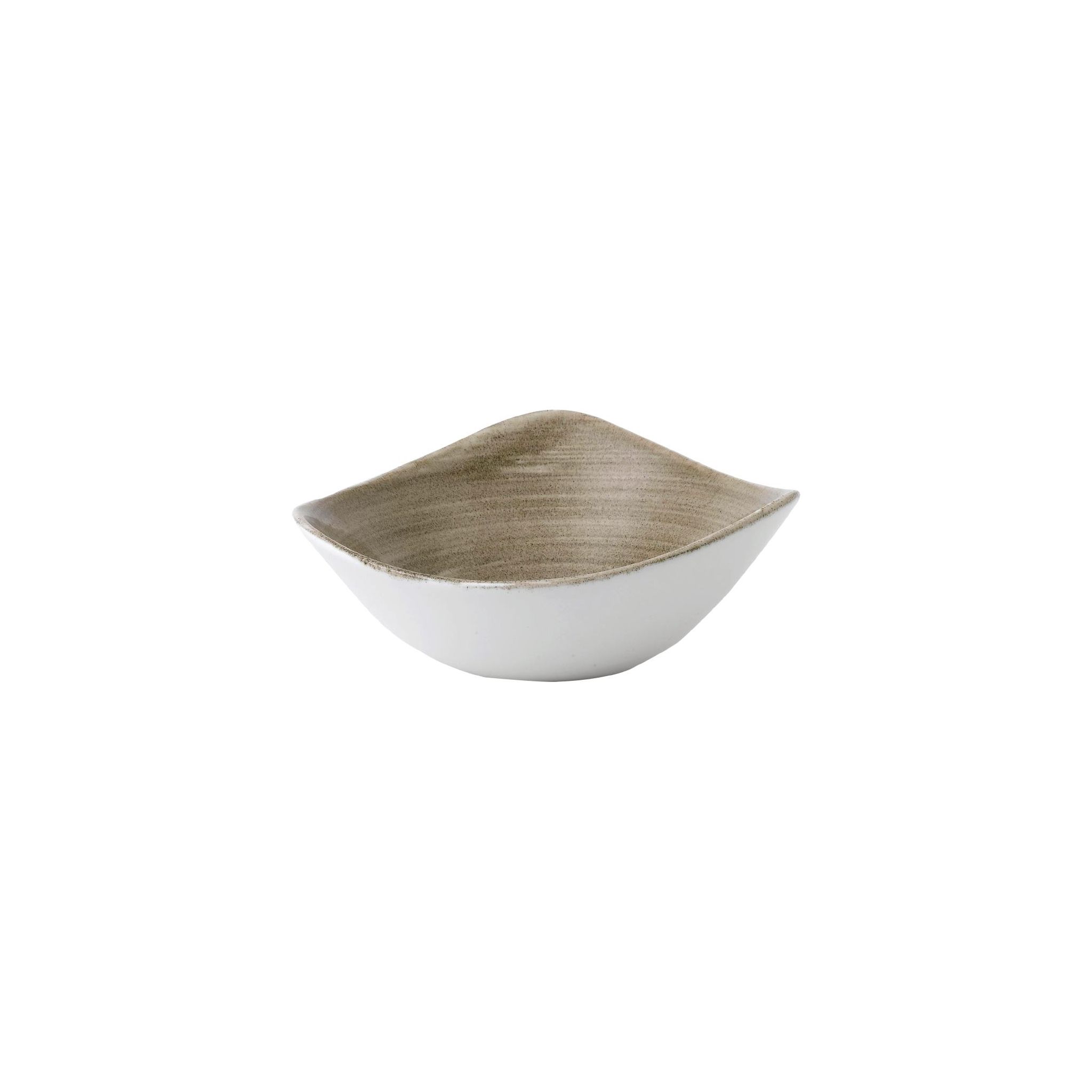 Churchill Stonecast Patina FD864 Lotus Bowls Antique Taupe 178mm (Pack of 12)