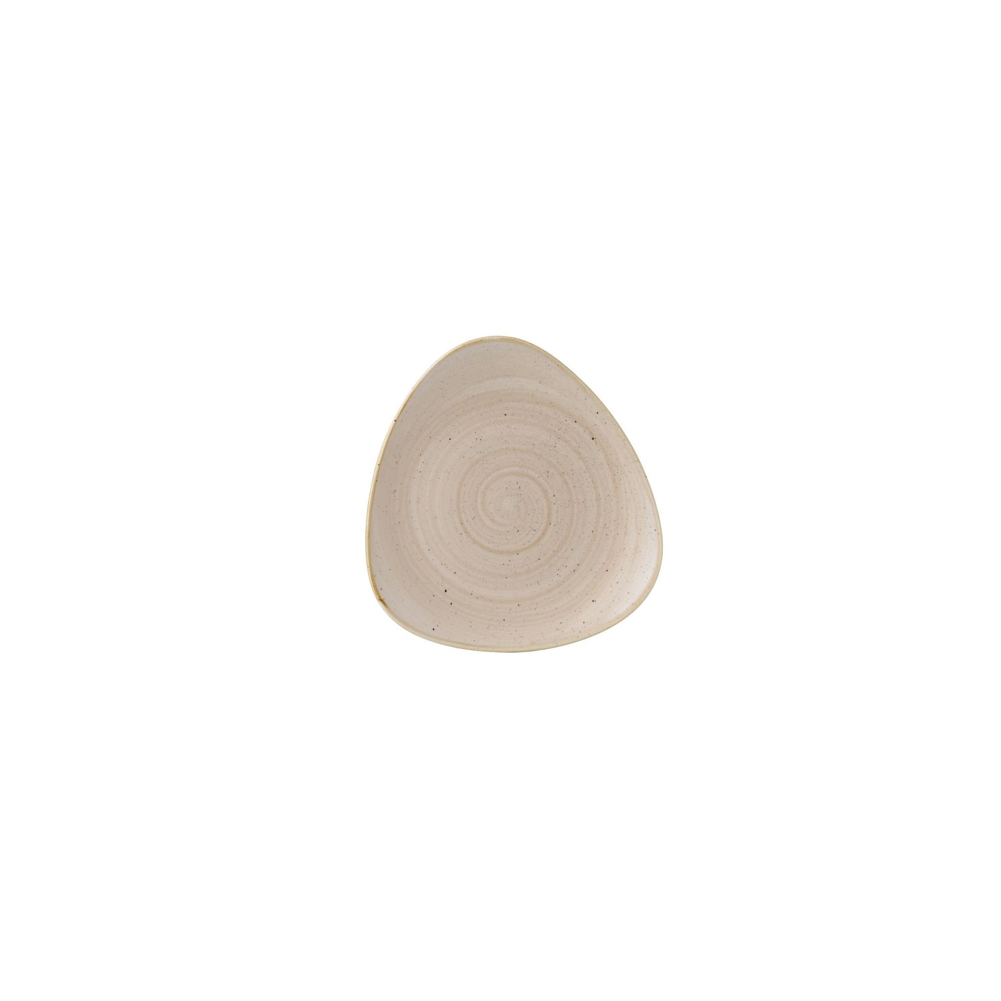 Churchill Stonecast GR940 Triangle Plates Nutmeg Cream 229mm (Pack of 12)