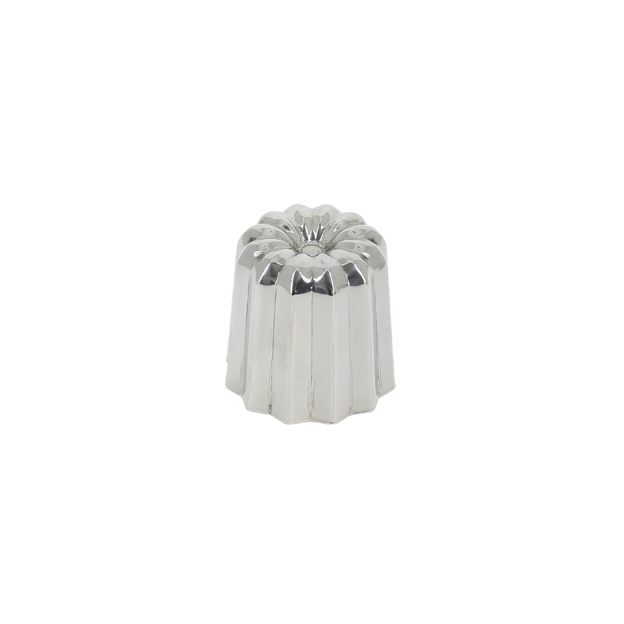 De Buyer CR661 Stainless Steel Canele Fluted Mould 55mm