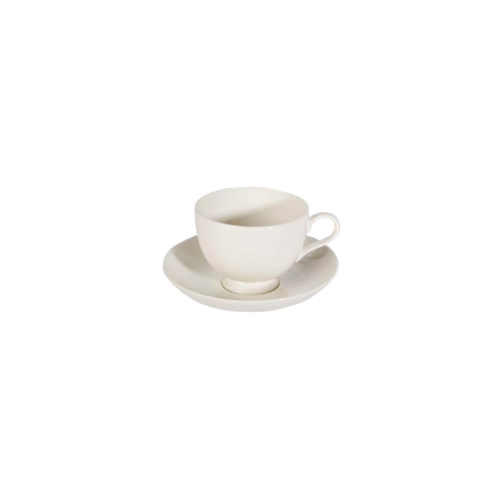 Royal Bone China Ascot CG312 Coupe Saucers White 100(Ø)mm (Pack of 12)
