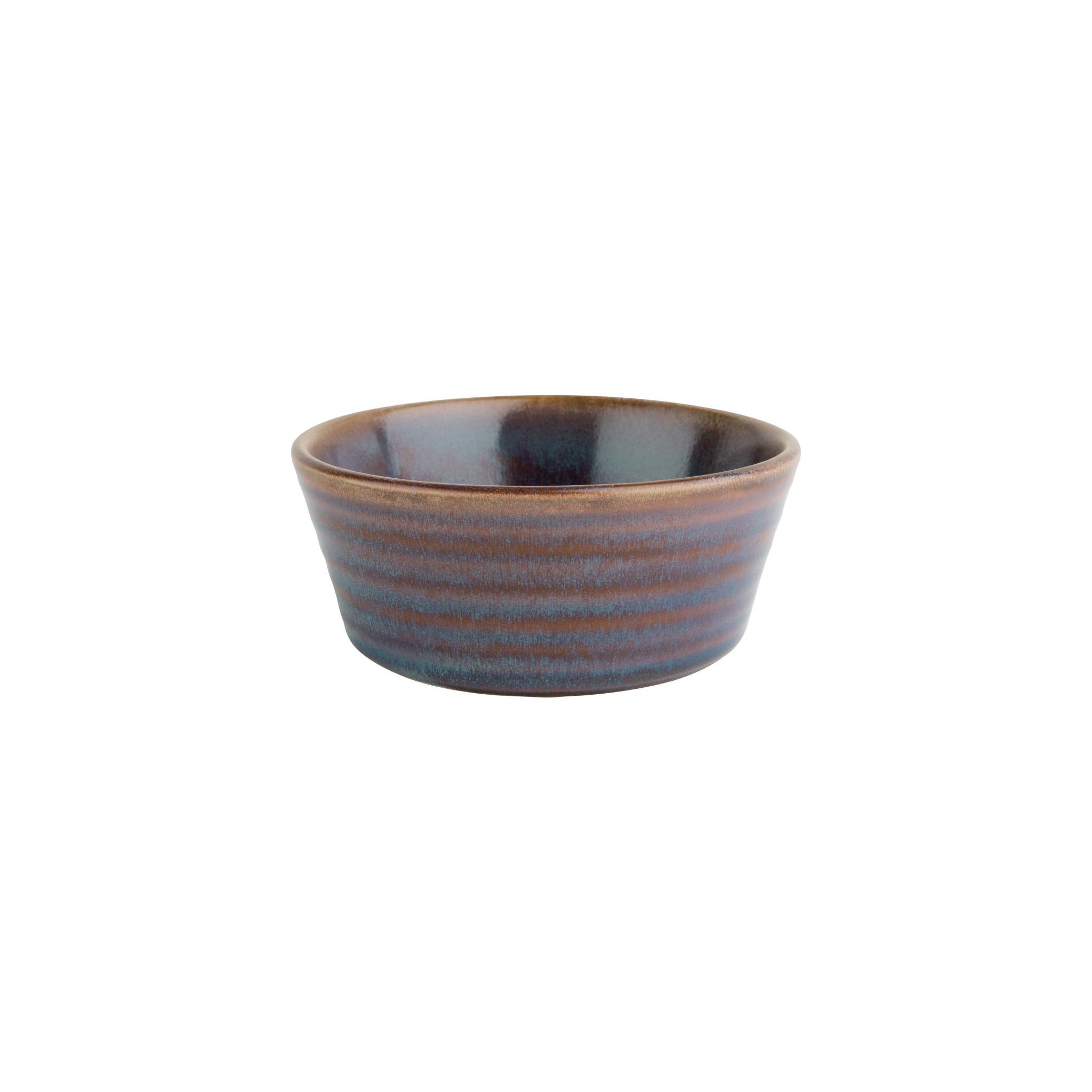 Olympia Cavolo FD912 Flat Round Bowls Iridescent 143mm (Pack of 6)