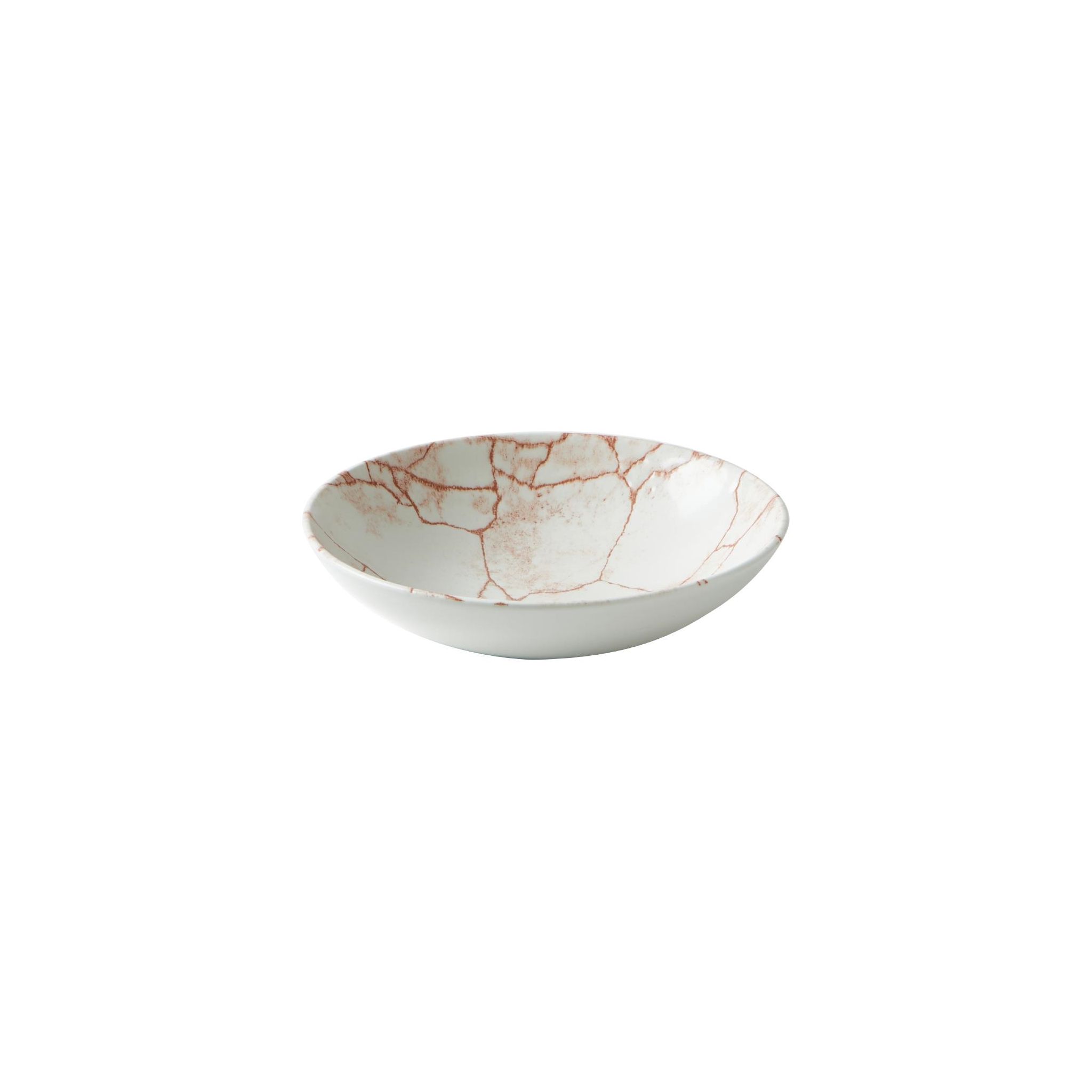 Churchill Studio Prints Kintsugi CX680 Evolve Coupe Bowls Coral 184mm (Pack of 12)