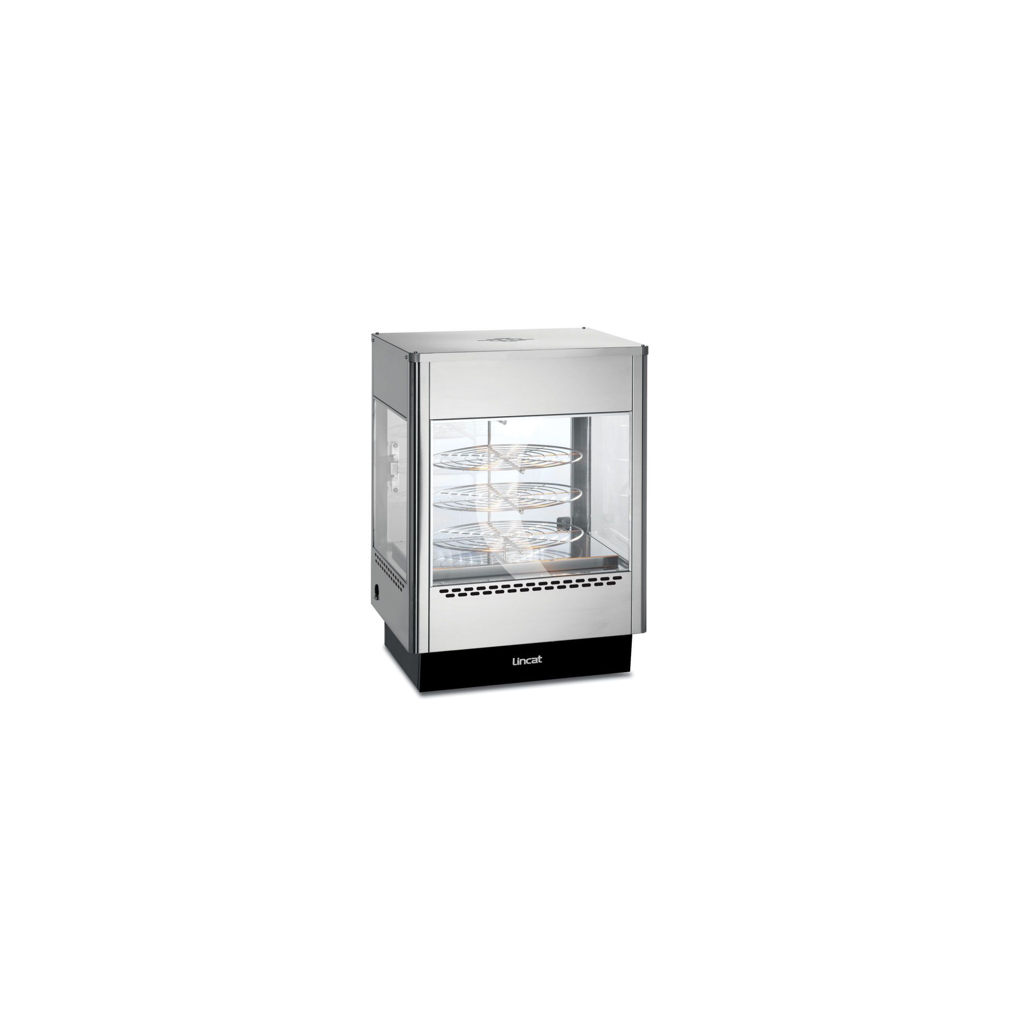 Lincat Seal UM50 Countertop Heated Display Merchandiser With Rotating Rack