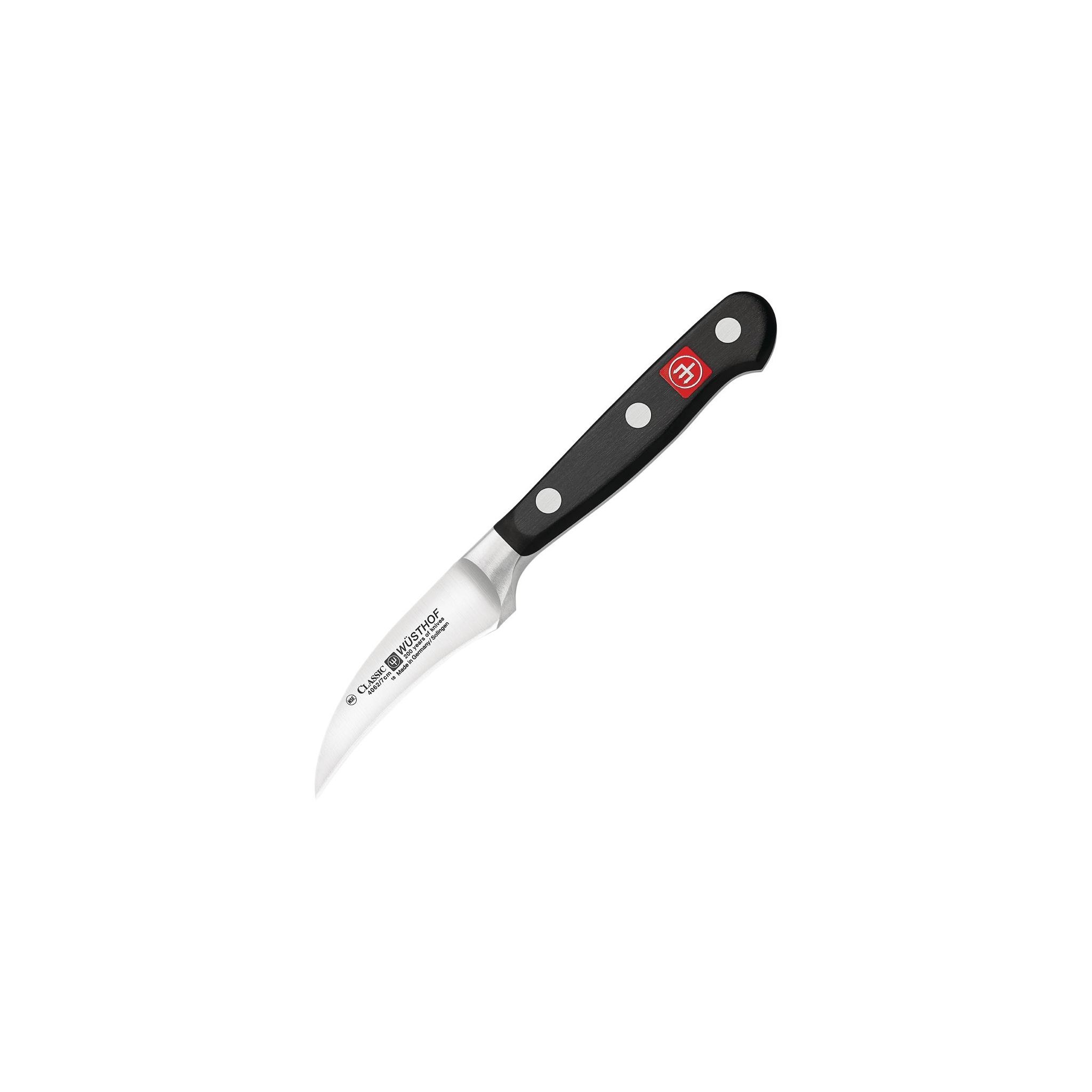 Wusthof Knives Classic FE454 Peeling Knife Black 3"