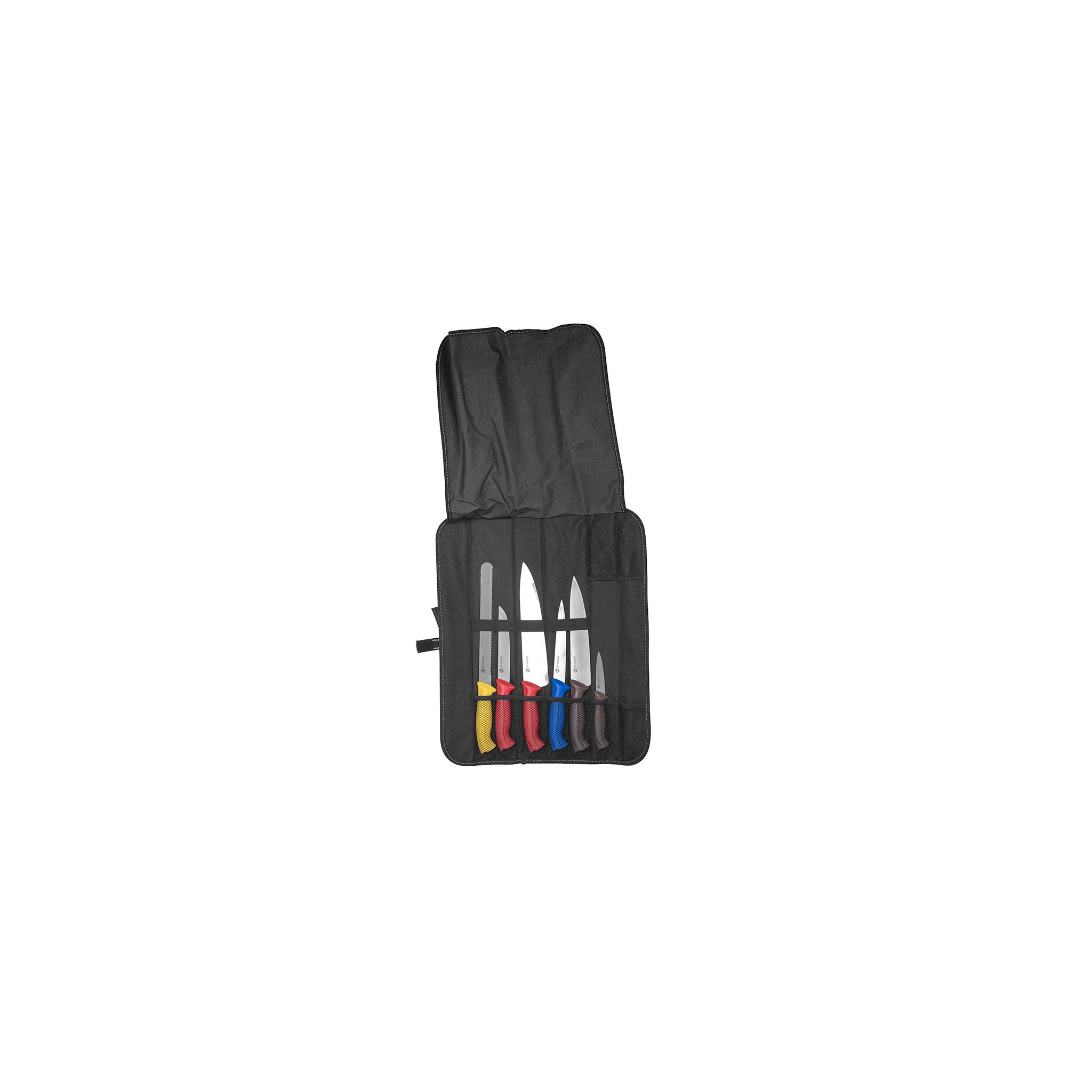 Prepara EG116 Colour Coded 6 Piece Knife Set with Bag (Pack of 7)