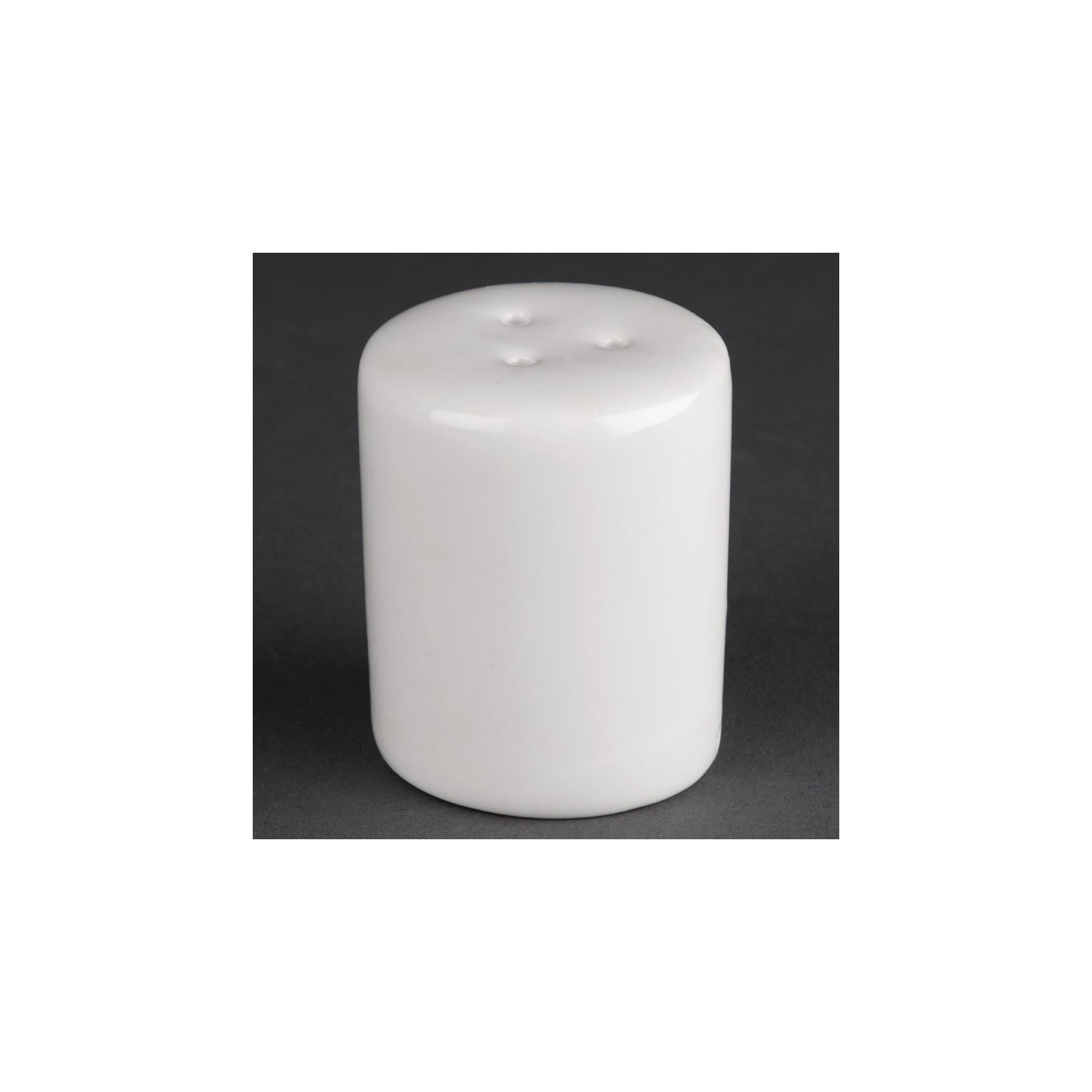 Olympia Athena CC216 Pepper Shakers White 50mm (Pack of 12)