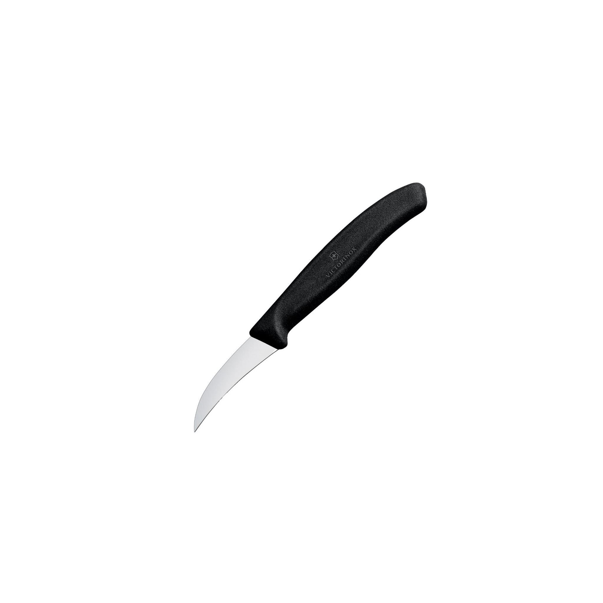 Victorinox CX741 Shaping Knife Curved Blade Black 3"