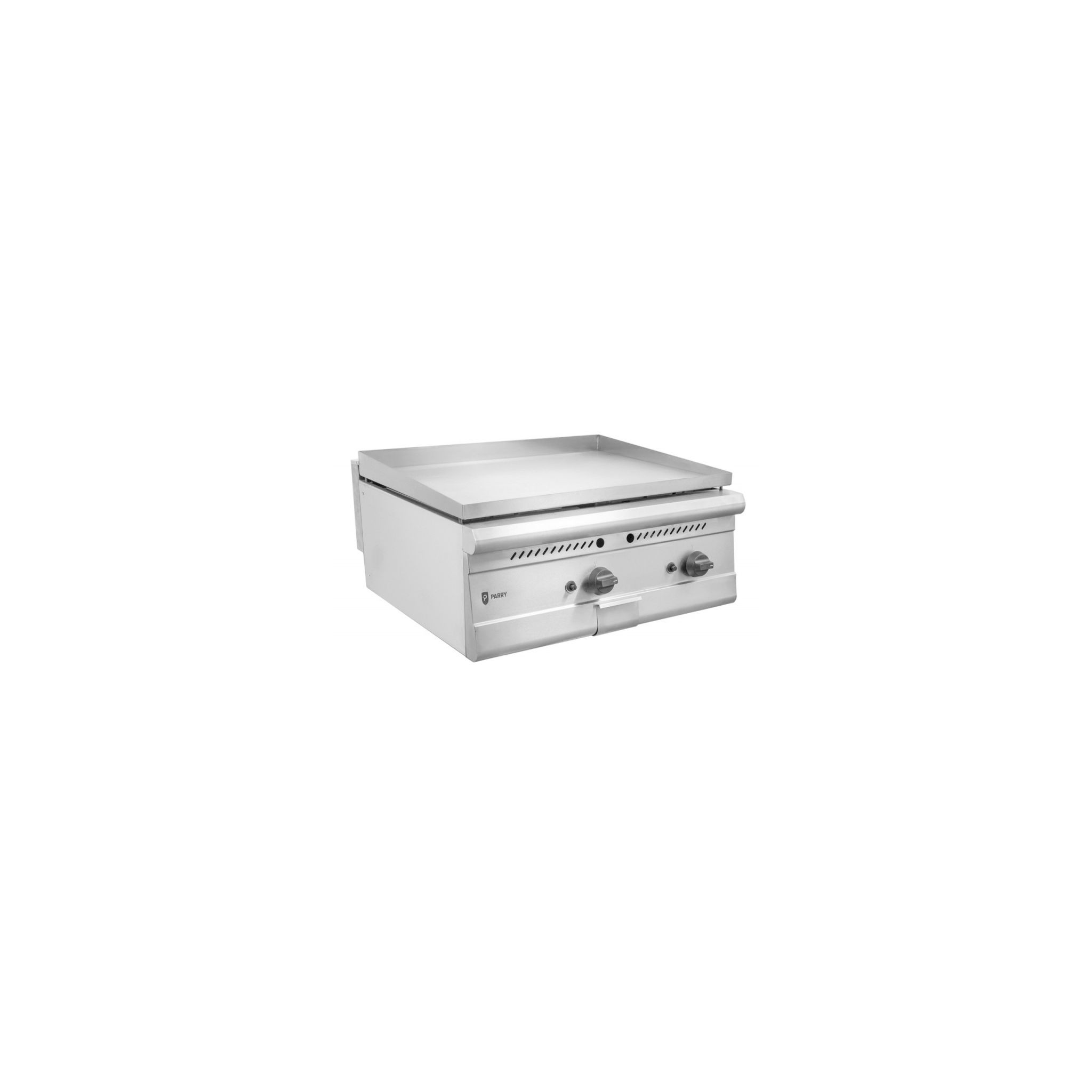 Parry PGG7/N Natural Gas Countertop Polished Steel Plate Griddle