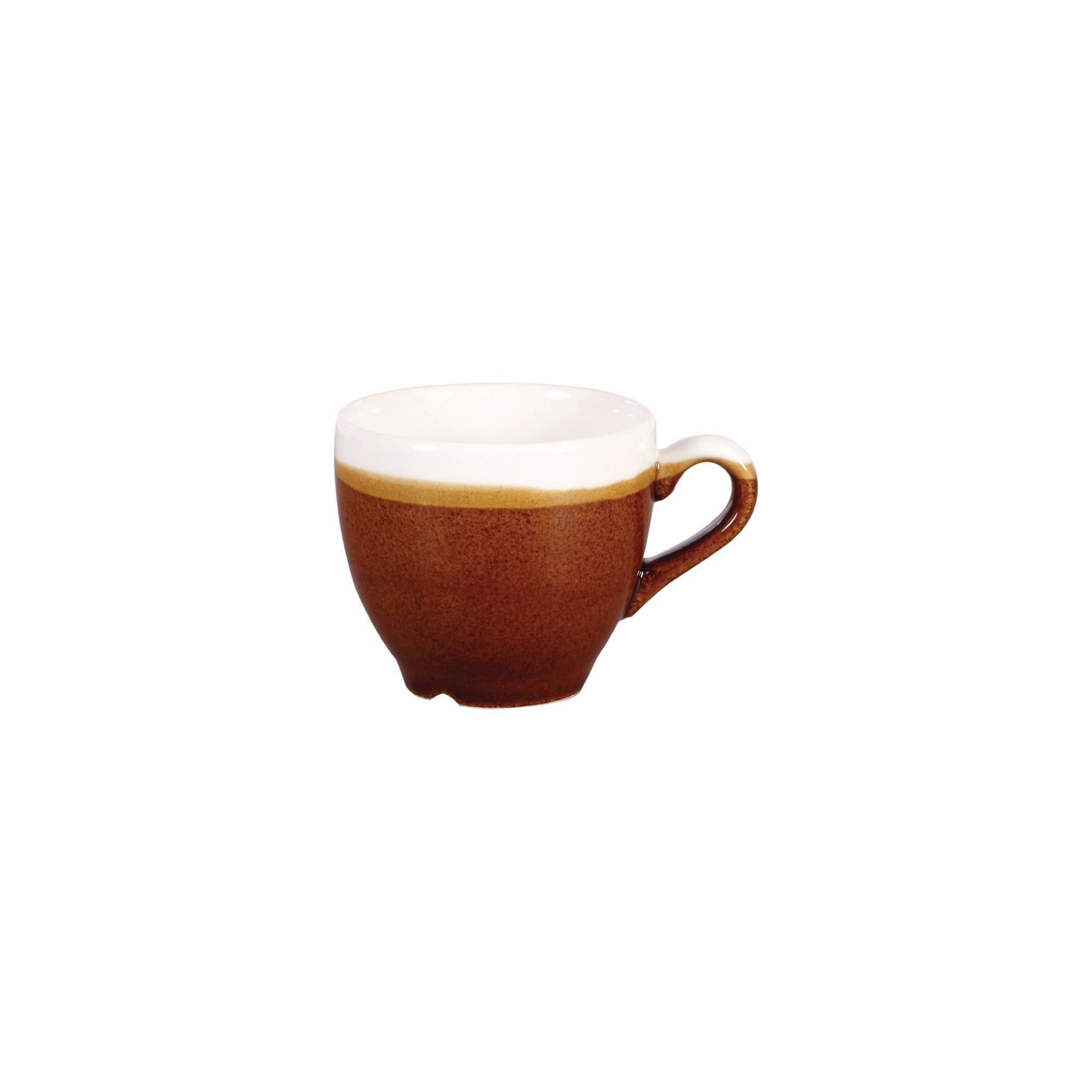 Churchill Monochrome DR679 Espresso Cups Cinnamon Brown 89ml (Pack of 12)