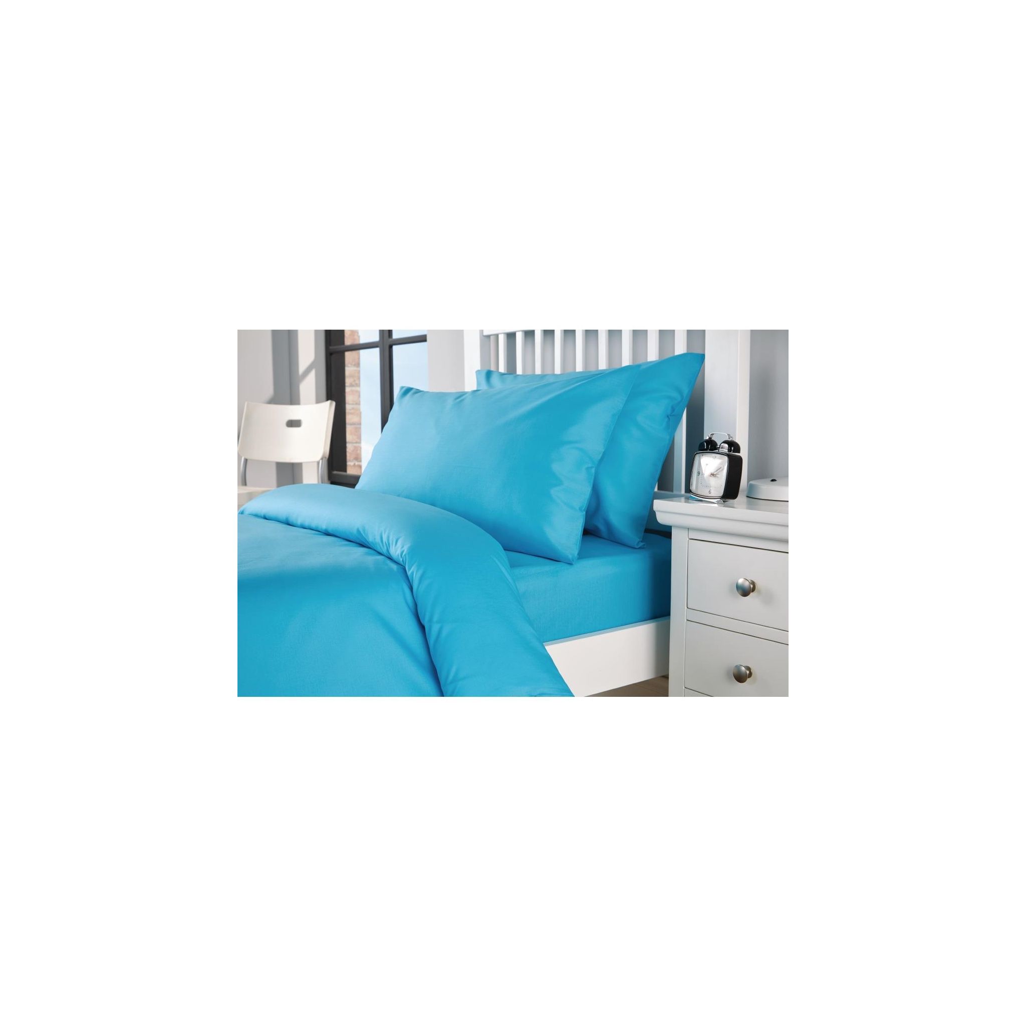 Mitre Essentials Spectrum HB677 Housewife Pillowcase Turquoise (Pack of 2)