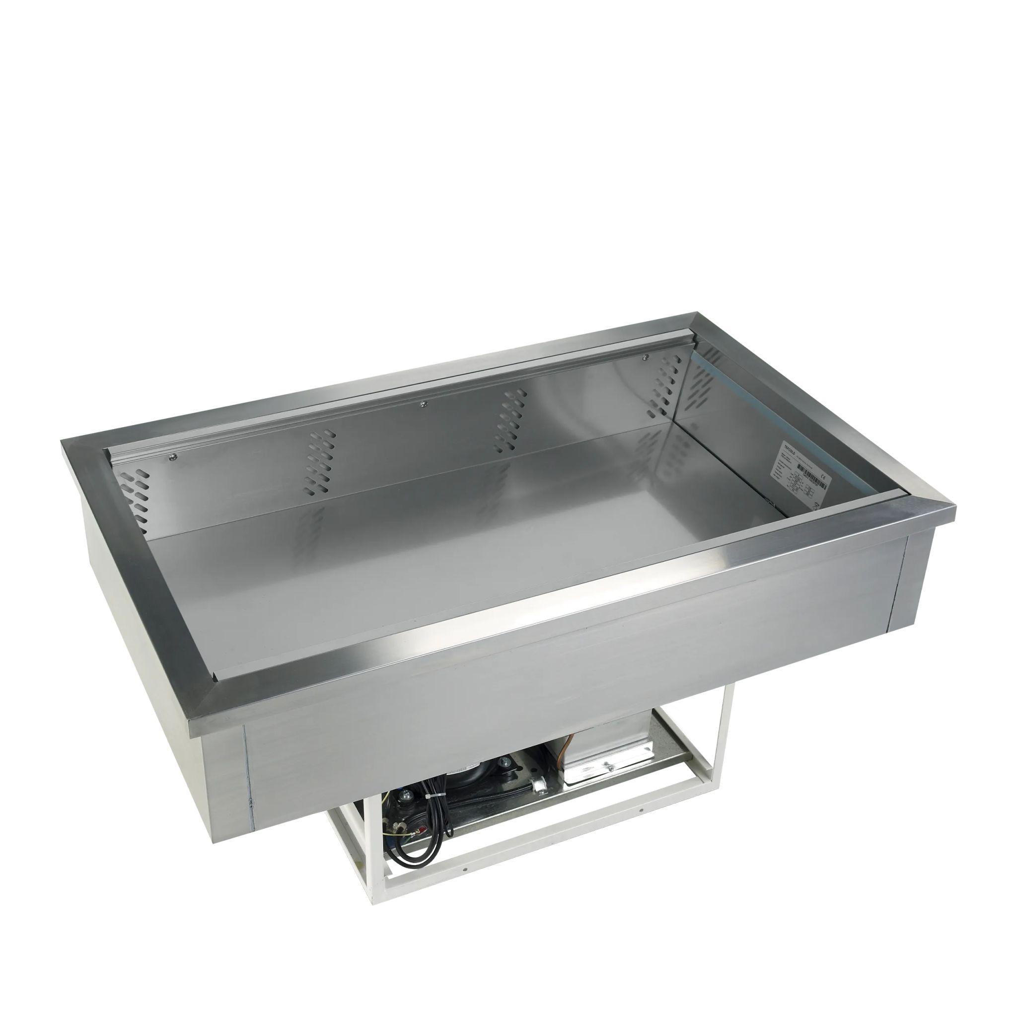 Tefcold CW3V 3 x 1/1GN Stainless Steel Drop-in Refrigerated Buffet Display Well