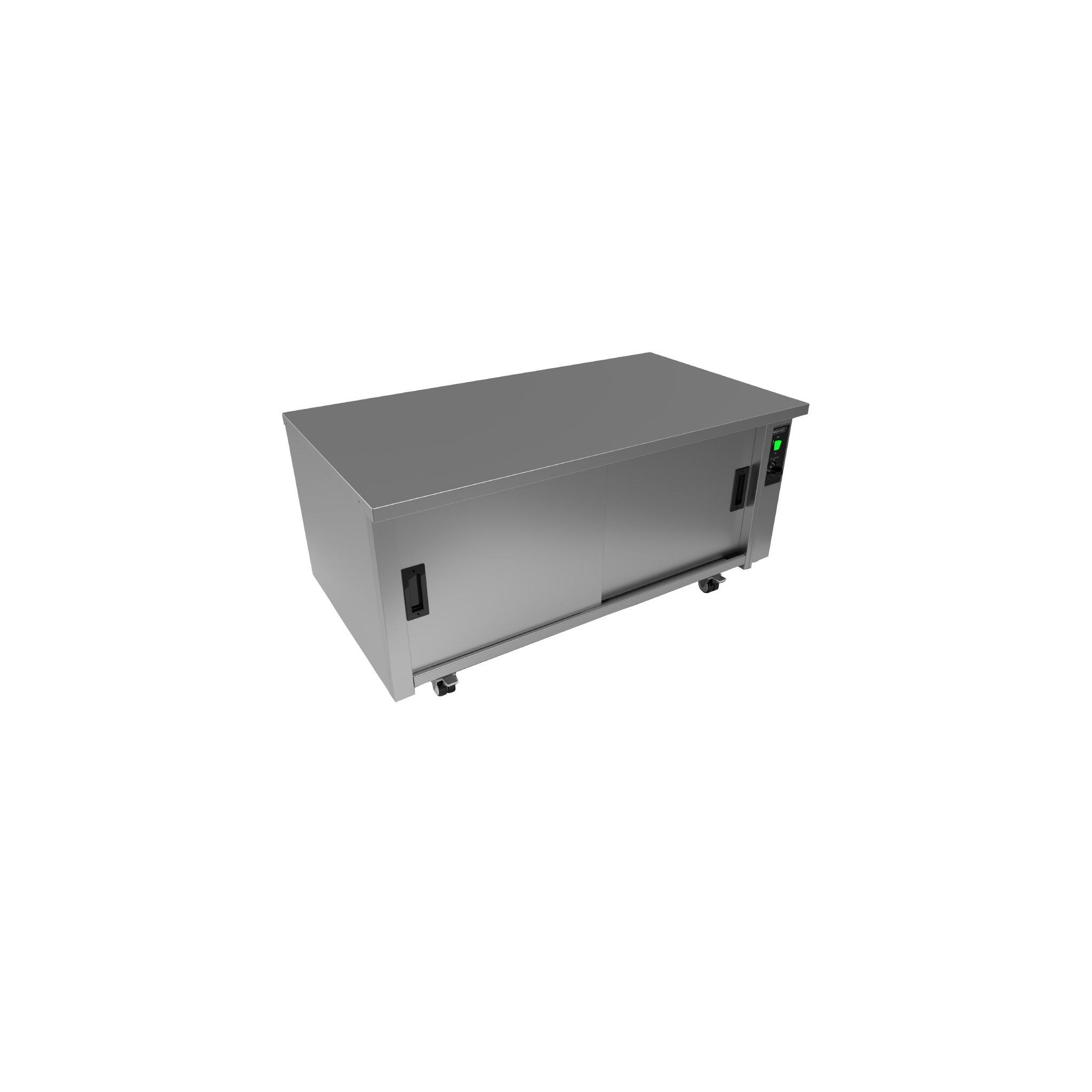 Moffat HC3R 1198mm Wide Mobile Roll Under Hot Cupboard With Plain Top