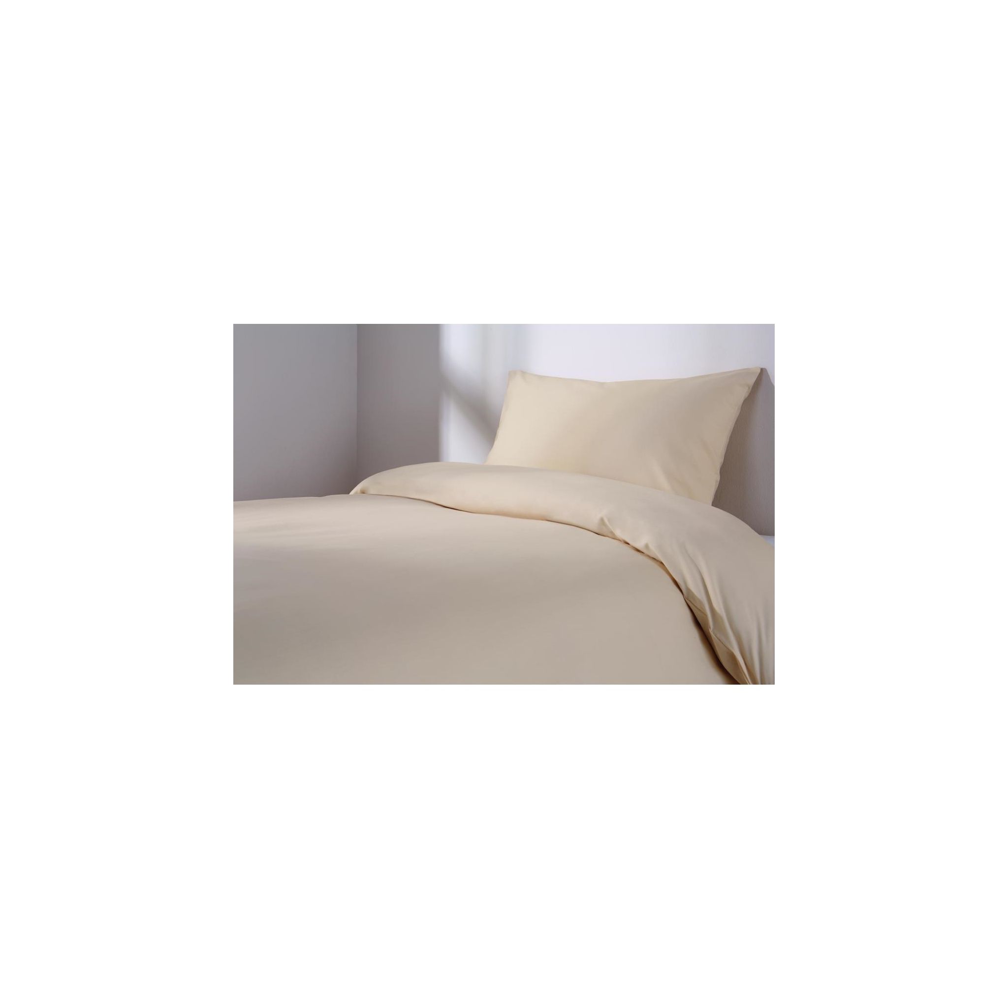 Mitre Essentials Spectrum HB506 Small Double Polycotton Bedding Set Oatmeal
