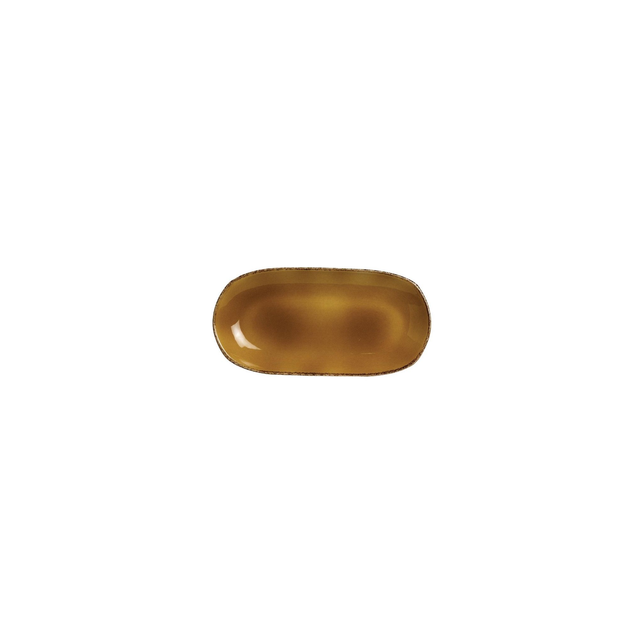 Steelite Terramesa V7135 Mustard Tasters Oval Trays 255mm (Pack of 6)