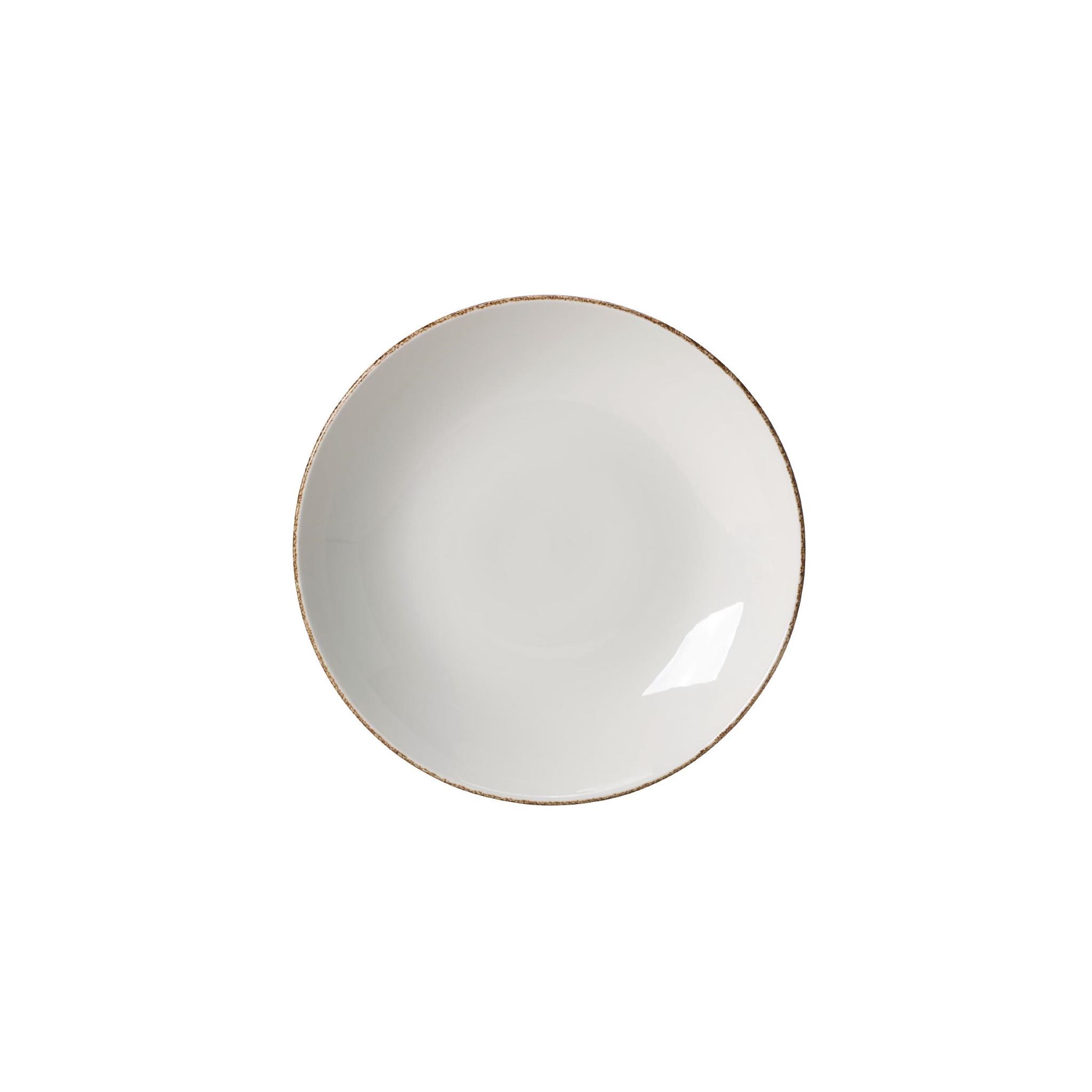 Steelite Brown Dapple VV753 Coupe Plates 253mm (Pack of 24)