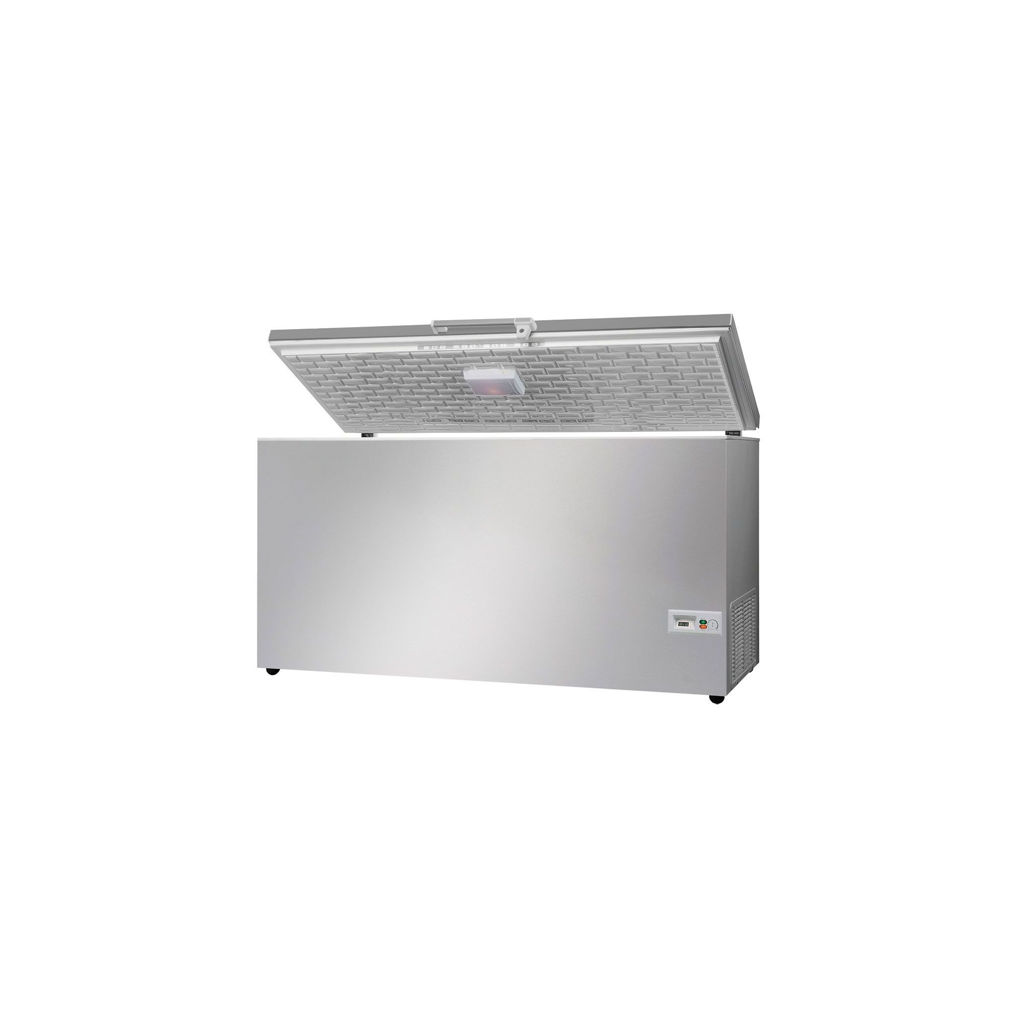 Vestfrost SZ464-STS 476 Ltr Silver Chest Freezer With Stainless Steel Lid