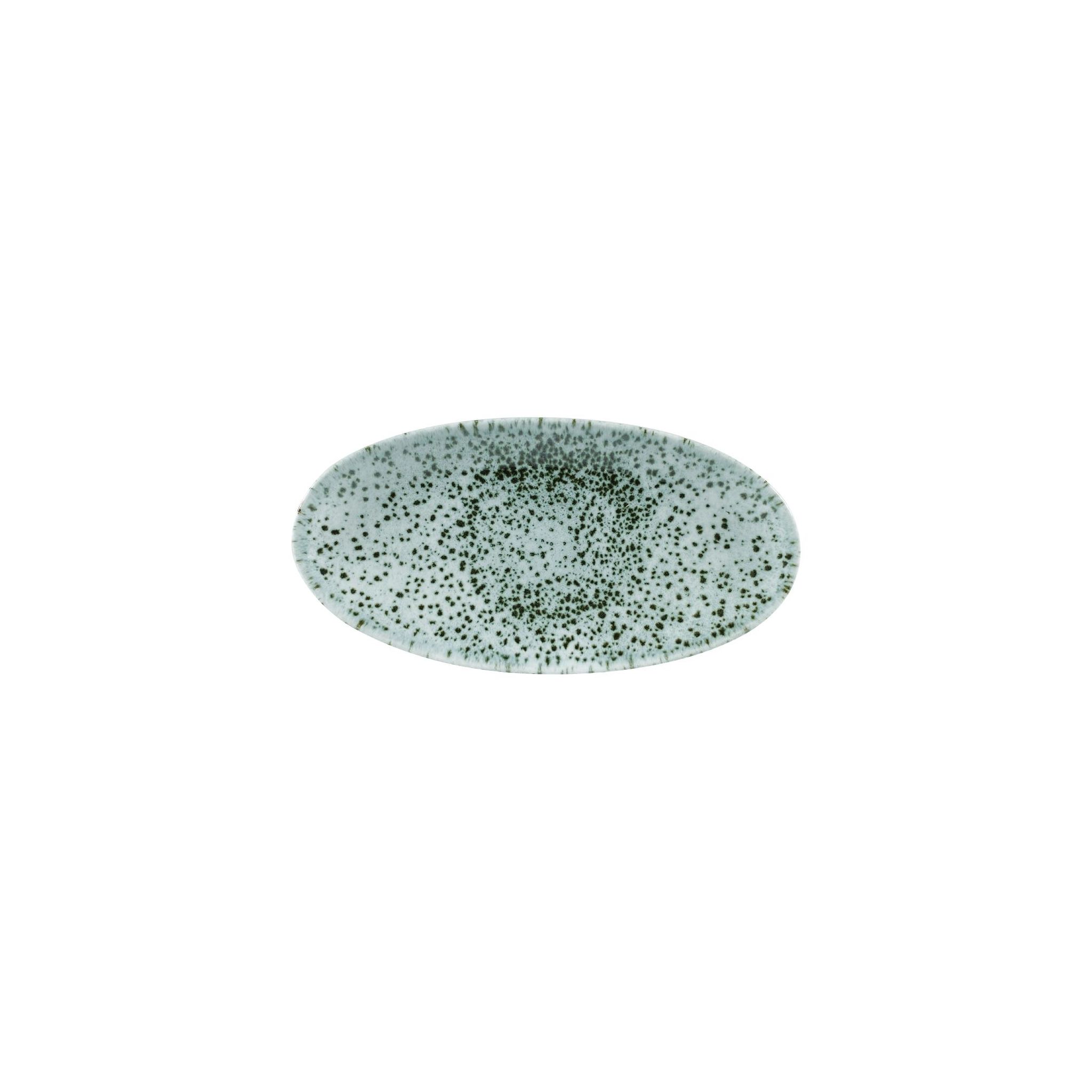 Churchill Studio Prints Mineral FA506 Oval Chefs Plate Green 299x150mm (Pack of 12)