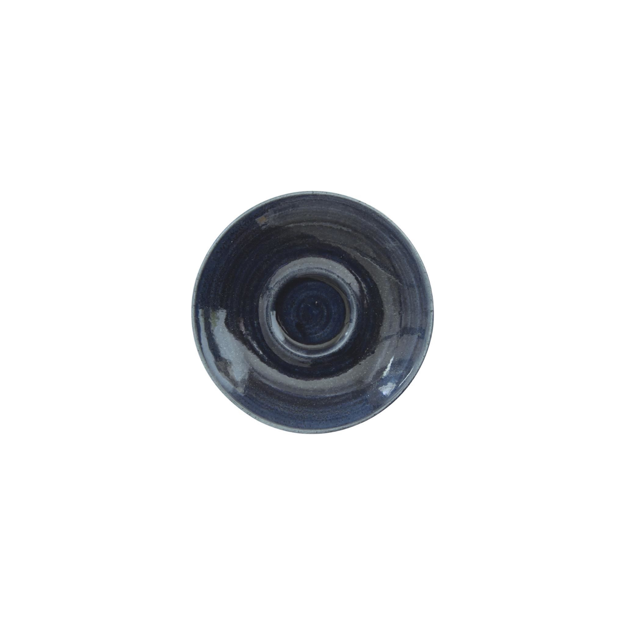 Churchill Monochrome DR676 Espresso Saucers Mist Blue 114mm (Pack of 12)