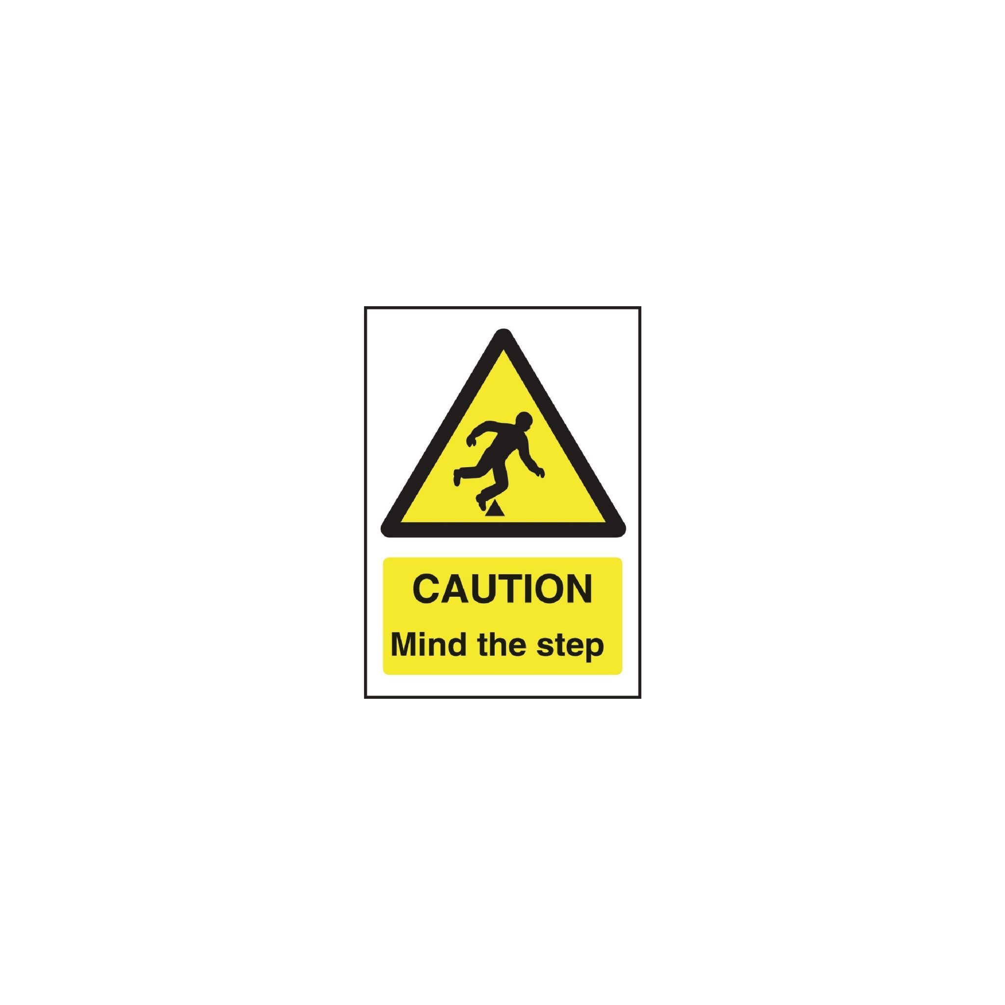 Vogue W290 Caution Mind The Step Sign