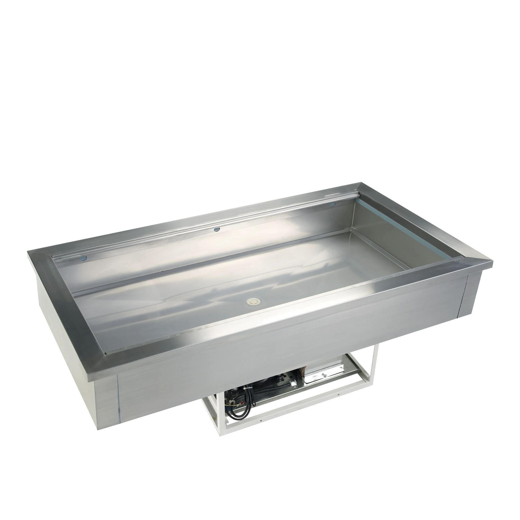 Tefcold CW4 4 x 1/1GN Stainless Steel Drop-in Refrigerated Buffet Display Well