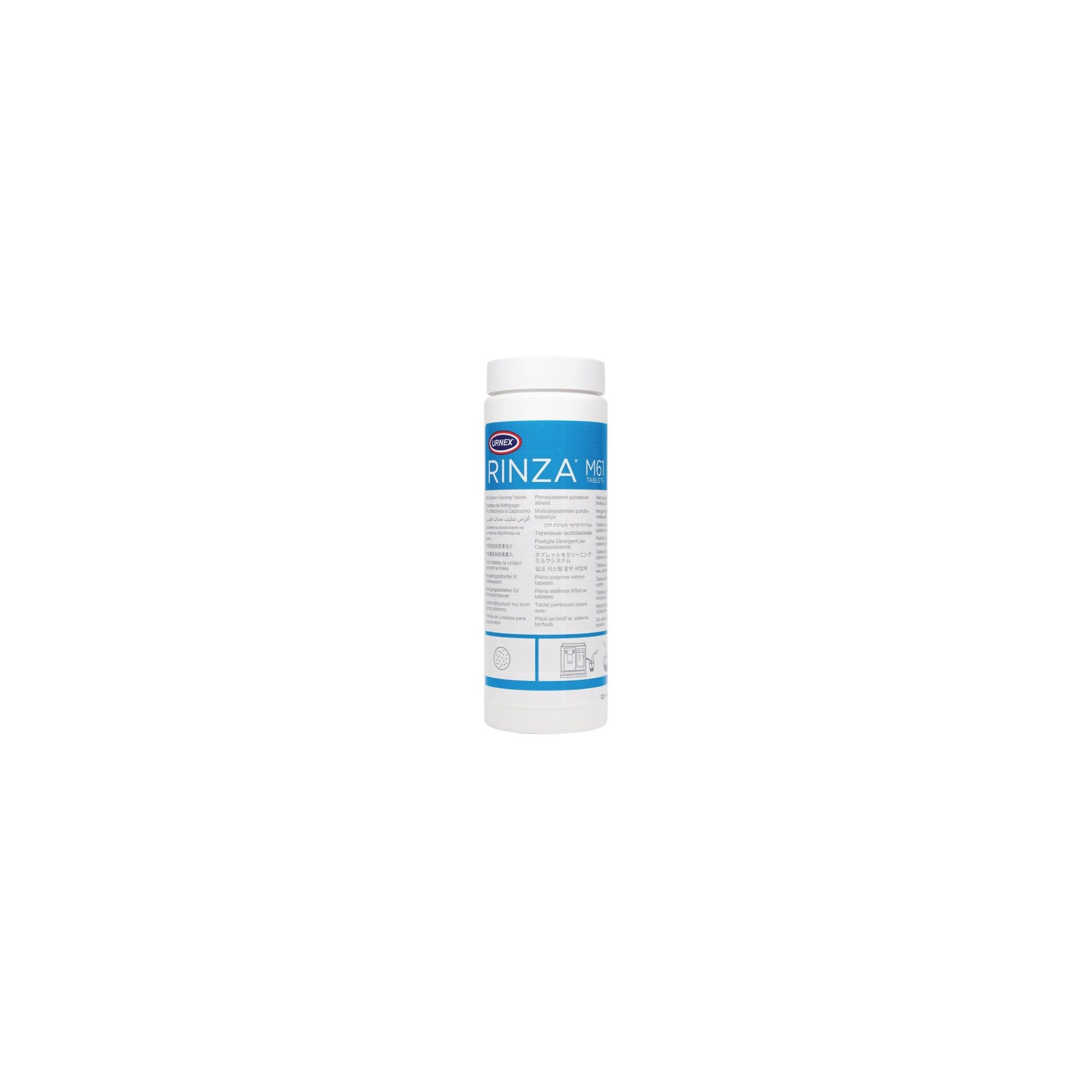 Urnex Rinza CW263 Milk Frother Cleaning Tablets M61 (Pack of 120)