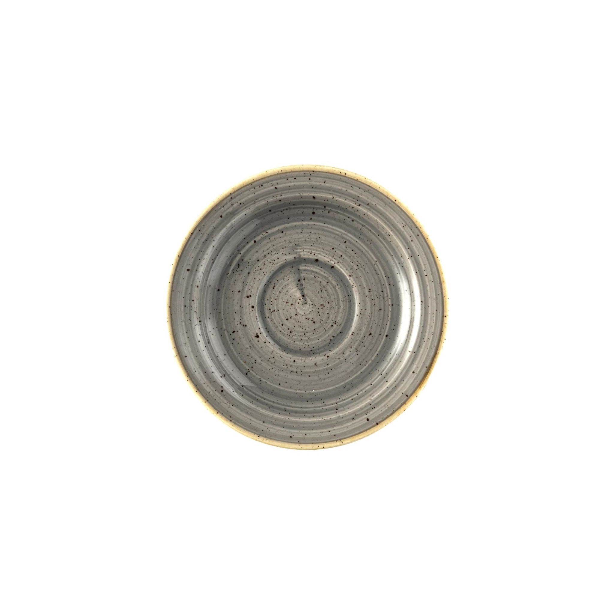 Churchill Stonecast Profile FS908 Saucers Grey 150mm (Pack of 12)